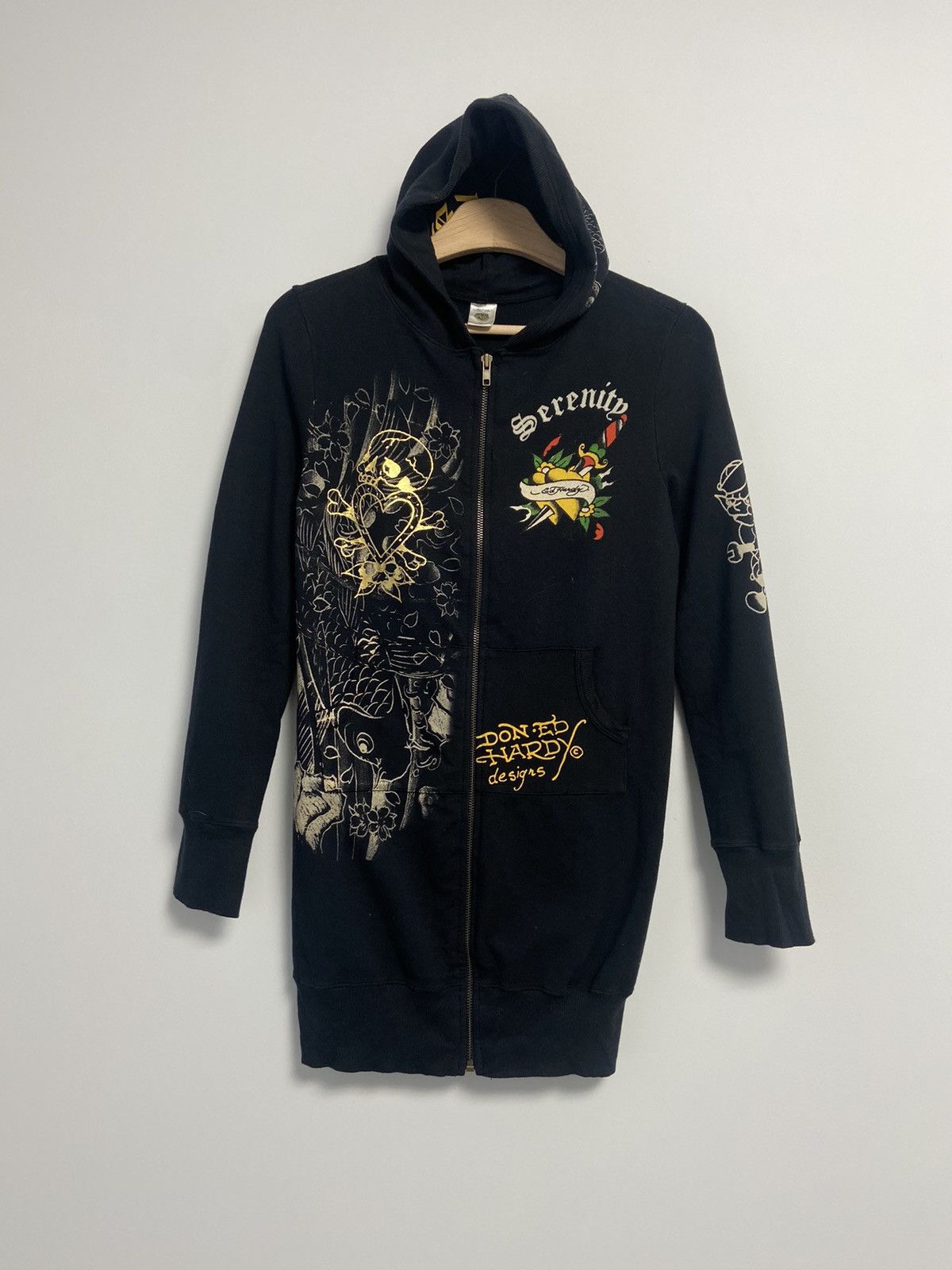 Ed Hardy Vintage Y2K style Ed Hardy Hoodie Size L / US 10 / IT 46 - 1 Thumbnail