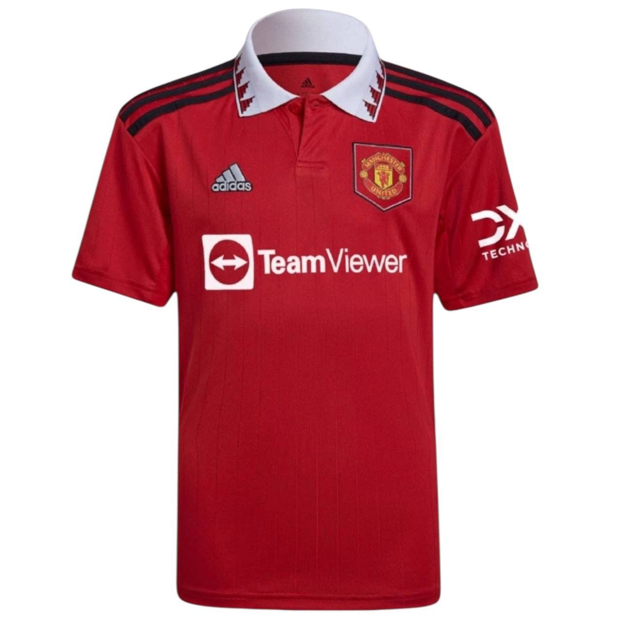 Adidas 2022/23 MANCHESTER UNITED HOME SOCCER JERSEY FOOTBALL SHIRT Size US L / EU 52-54 / 3 - 1 Thumbnail