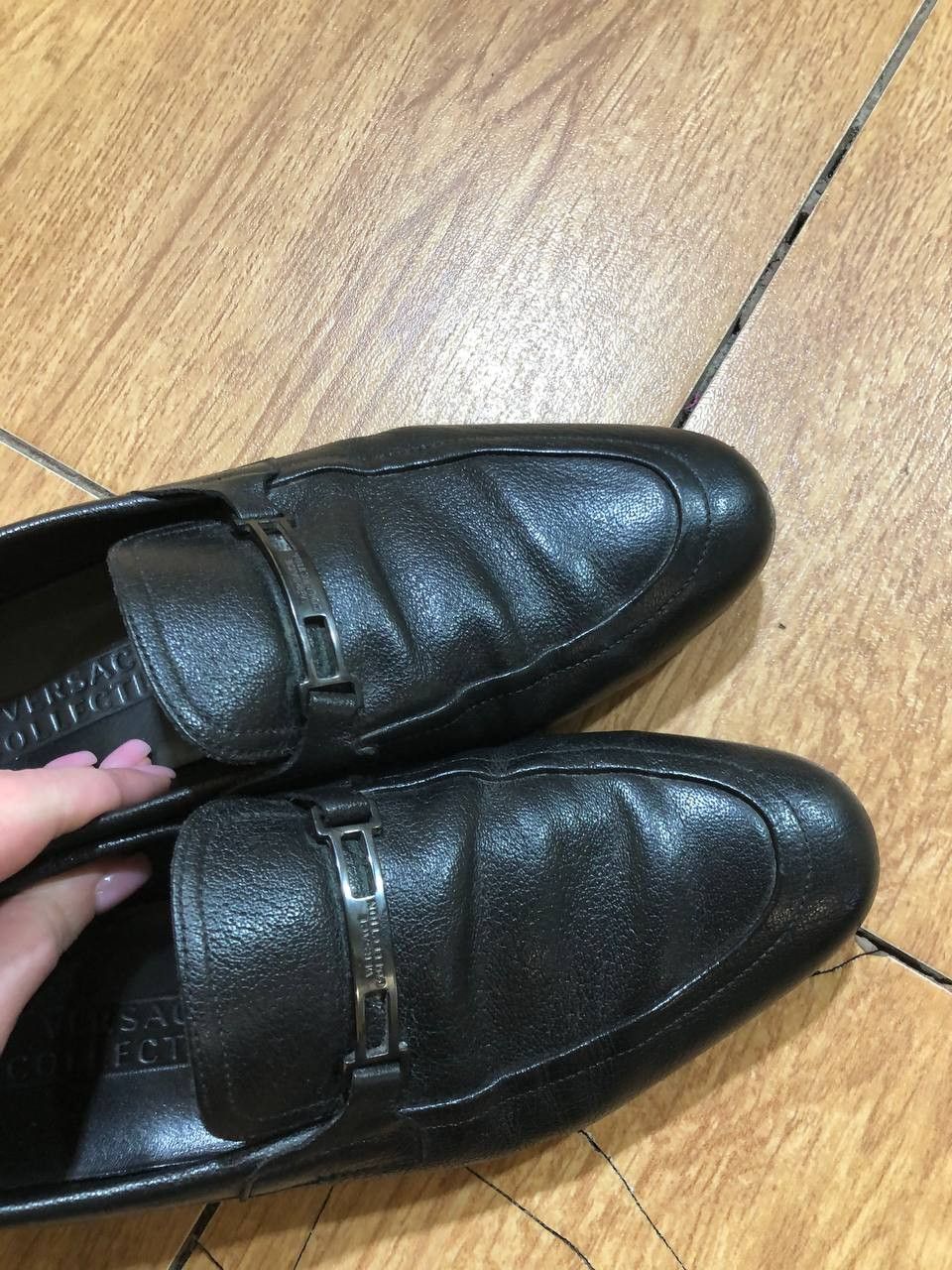 Versace Versace Collection Textured Loafer Dress Size US 9 / EU 42 - 5 Thumbnail