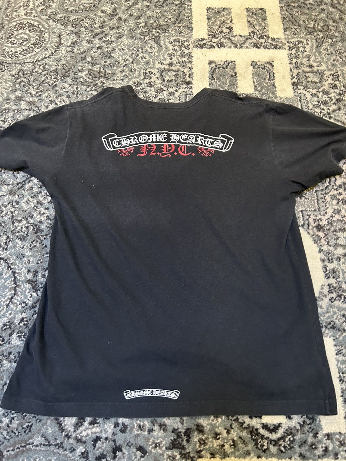 Chrome Hearts Chrome Hearts “NYC” Short Sleeve T-Shirt Size US XL / EU 56 / 4 - 6 Thumbnail