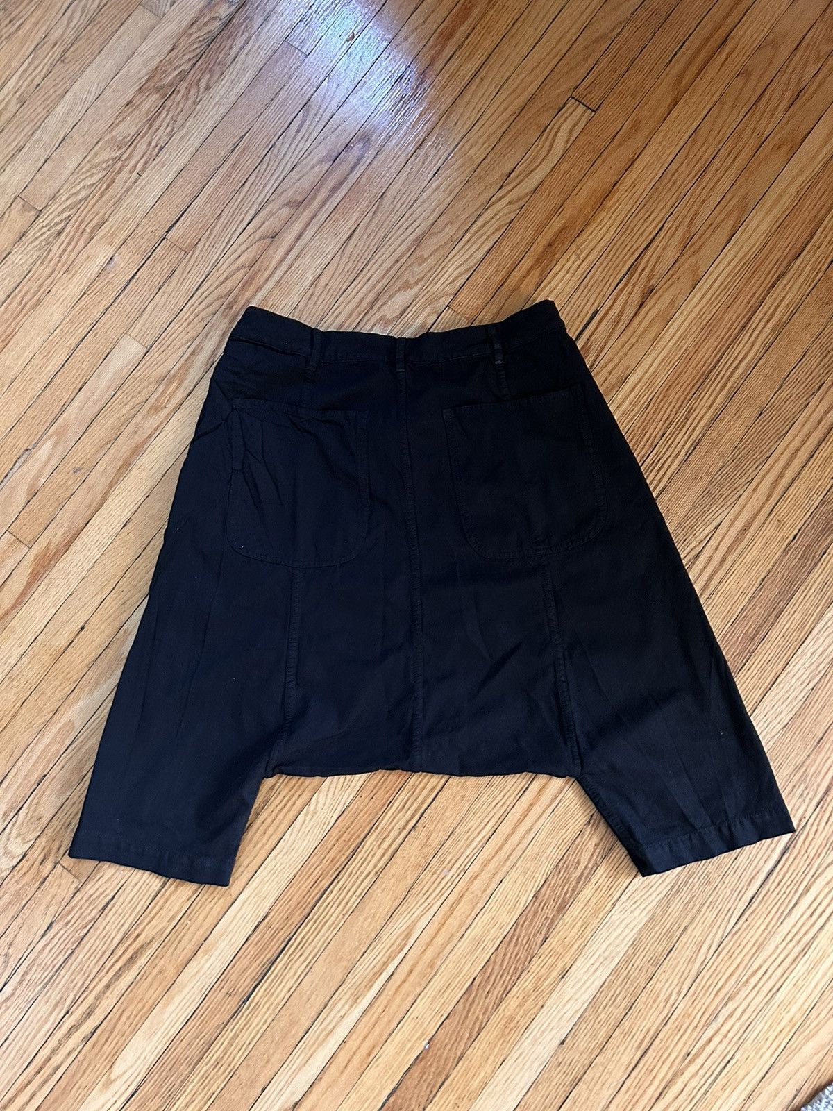 Comme des Garcons Homme Plus CDGH+ Drop Crotch Trousers (Black) Size US 30 / EU 46 - 3 Thumbnail