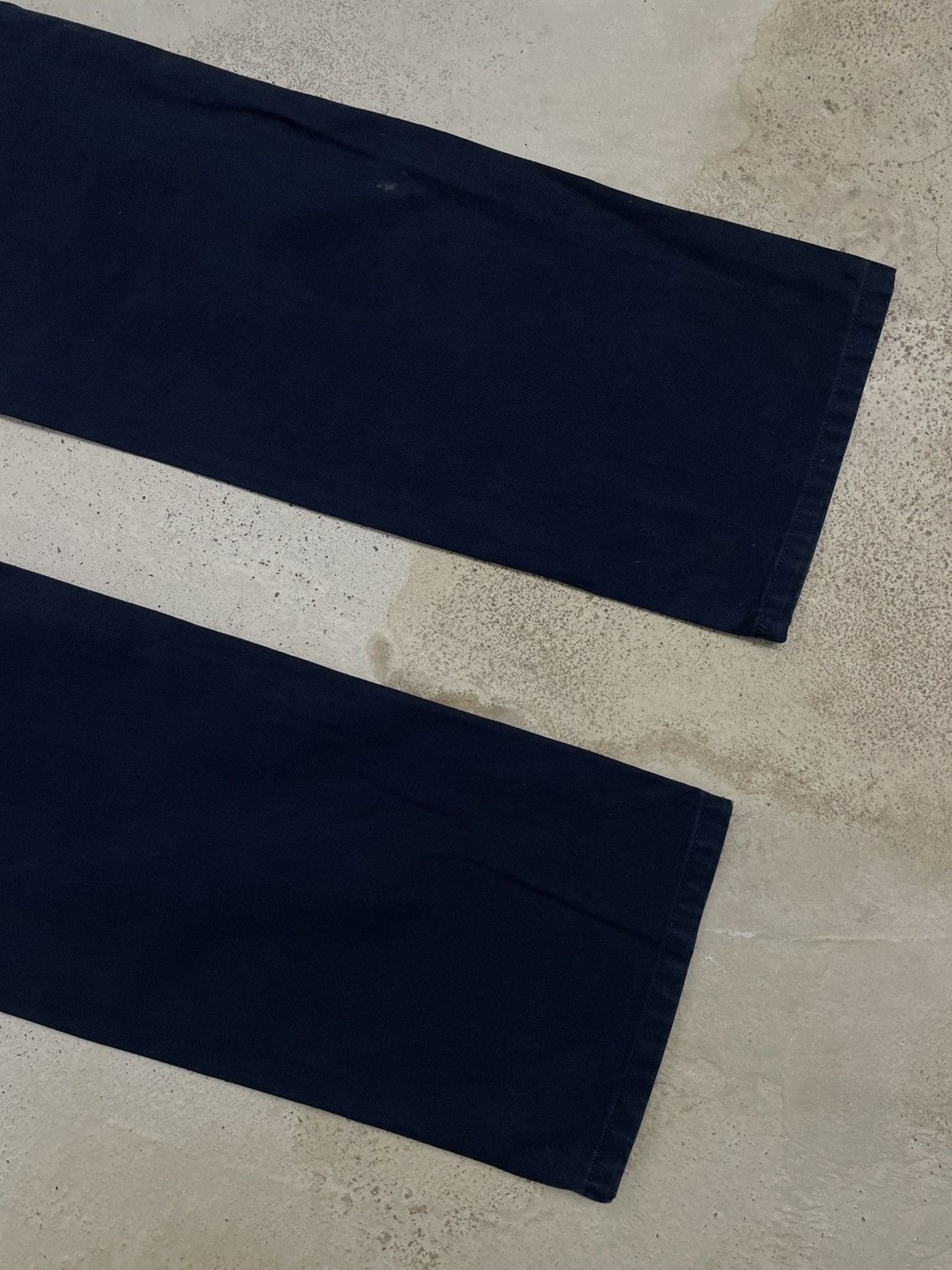 Issey Miyake Sunaokuwahara by Issey Miyake Japan Dark Blue Formal Pants Size US 29 - 11 Thumbnail