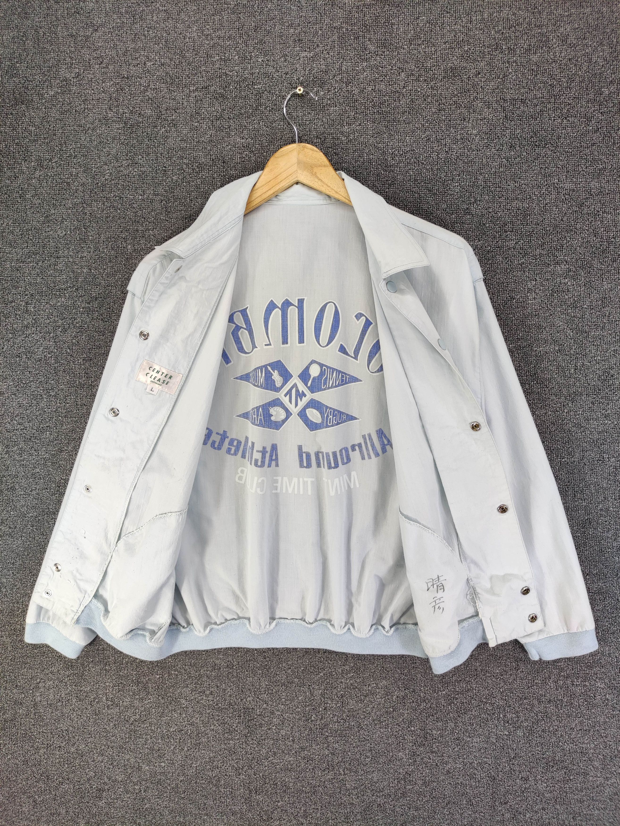 Japanese Brand Vintage Center Clease Homme Thin Jacket Snap Button Size L / US 10 / IT 46 - 7 Thumbnail