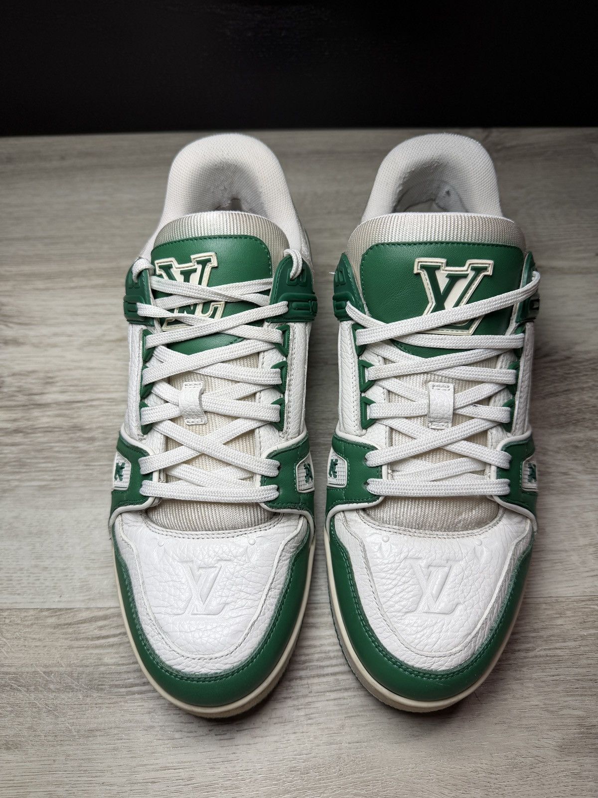 Louis Vuitton Louis Vuiton Trainer Green Size US 6 / EU 39 - 3 Thumbnail
