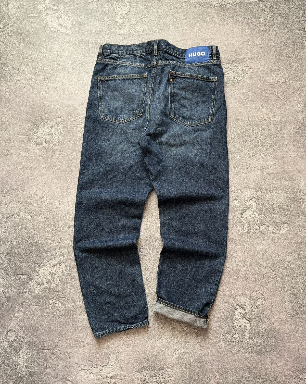 Denime × Hugo Boss Hugo boss 36/32 JOHAN denim blue pant trouser Jean chino Size US 36 / EU 52 - 1 Thumbnail