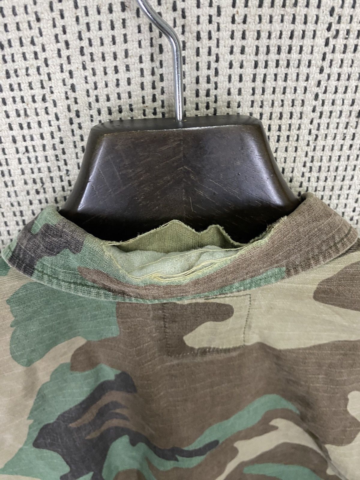 Vintage Vintage 80s usmc army camo jacket distressed Size US M / EU 48-50 / 2 - 8 Thumbnail
