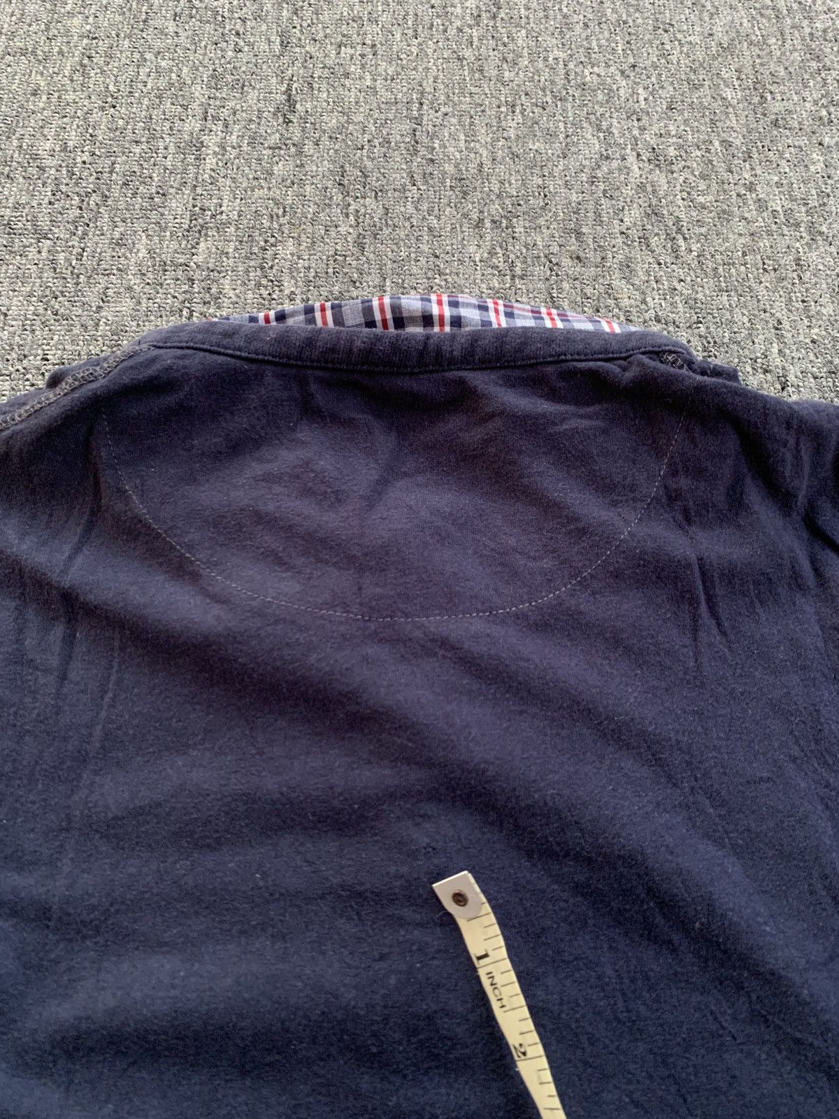 Takeo Kikuchi Tkmixpice Crazy Double Layer Distressed Polo Tshirt Size US L / EU 52-54 / 3 - 12 Thumbnail