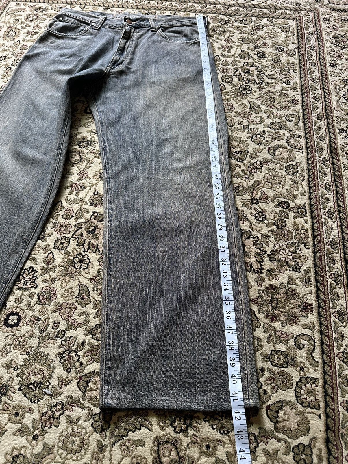 Wrangler Vintage Wrangler baggy jeans buckle back design Size US 36 / EU 52 - 9 Thumbnail