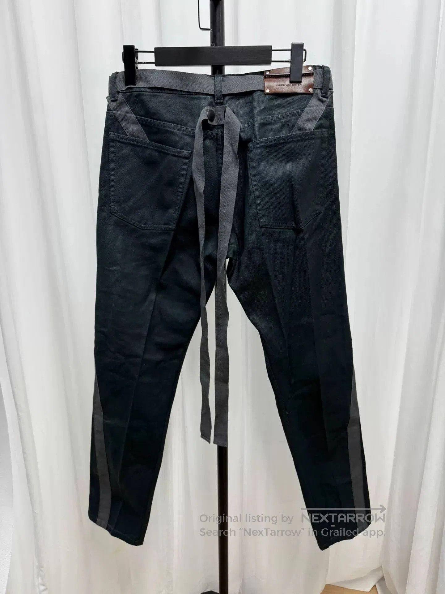 Dries Van Noten Stylish Dries Van Noten Denim Pants. Size US 31 - 4 Thumbnail
