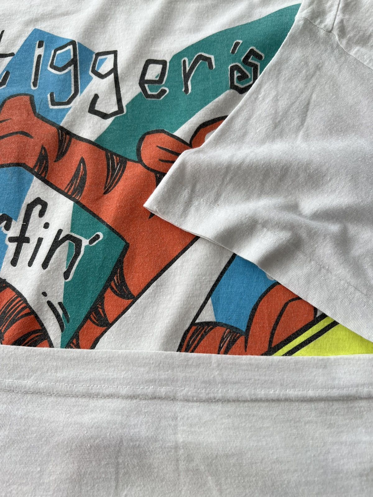 Disney Vintage 80s Tigger Disney Cartoon White T-shirt Size US M / EU 48-50 / 2 - 7 Thumbnail