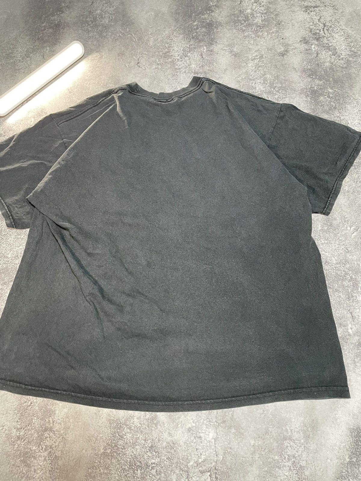 basketcase gallery VTG Y2K FADE Mallgoth Grunge Grim Reaper Skull TEE SIZE L Size US L / EU 52-54 / 3 - 10 Thumbnail