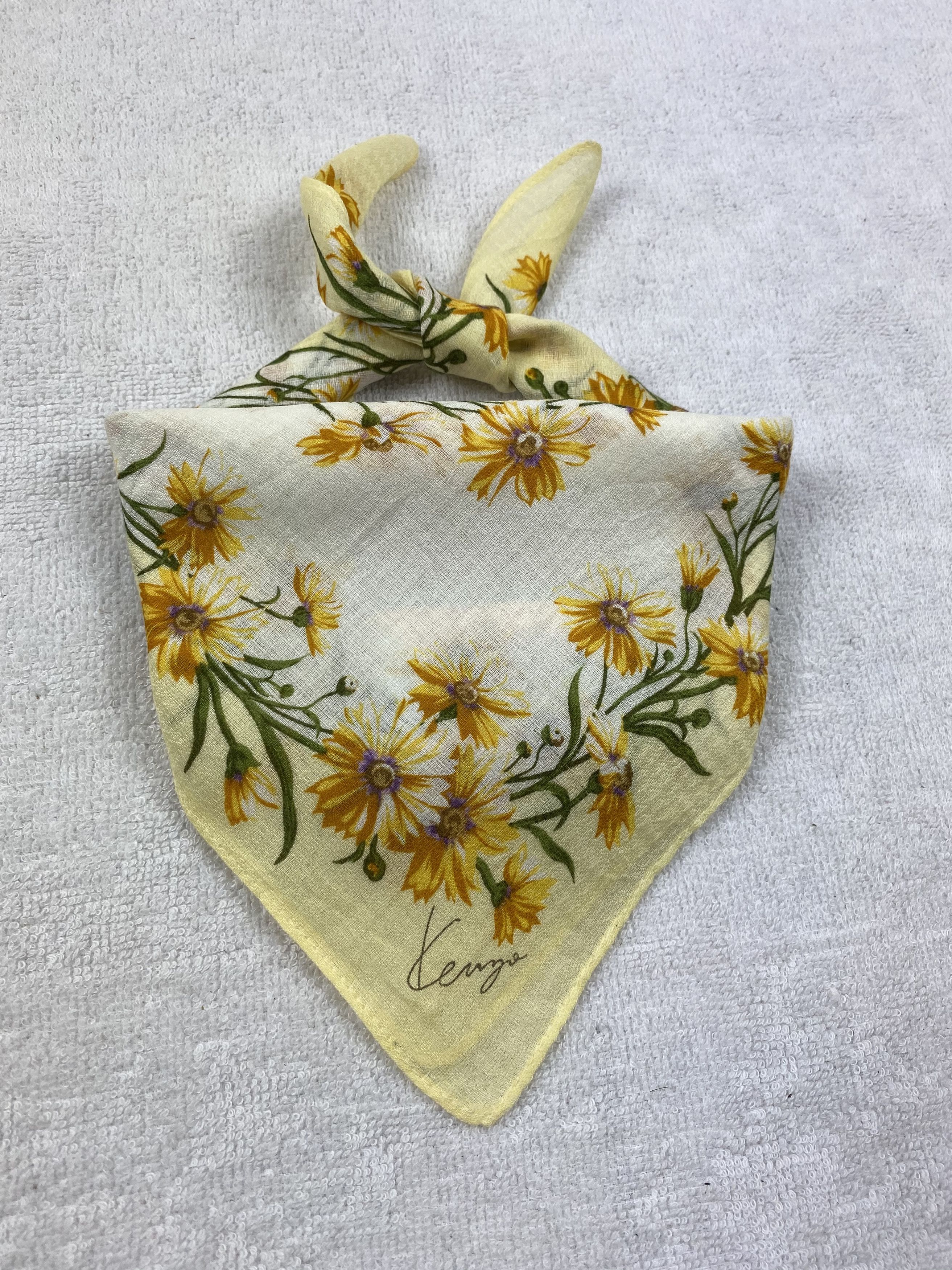 Kenzo × Vintage Kenzo Handkerchief / Bandana / Neckerchief Size ONE SIZE - 1 Thumbnail