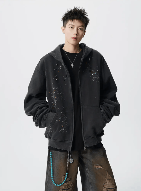 Japanese Brand American Zipper Hoodie Size US S / EU 44-46 / 1 - 1 Thumbnail