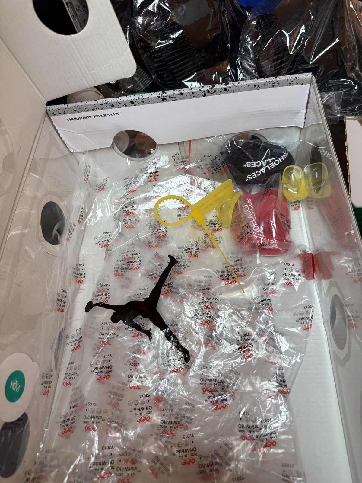 Nike Off White Jordan 5 Sails Size US 10.5 / EU 43-44 - 14 Thumbnail