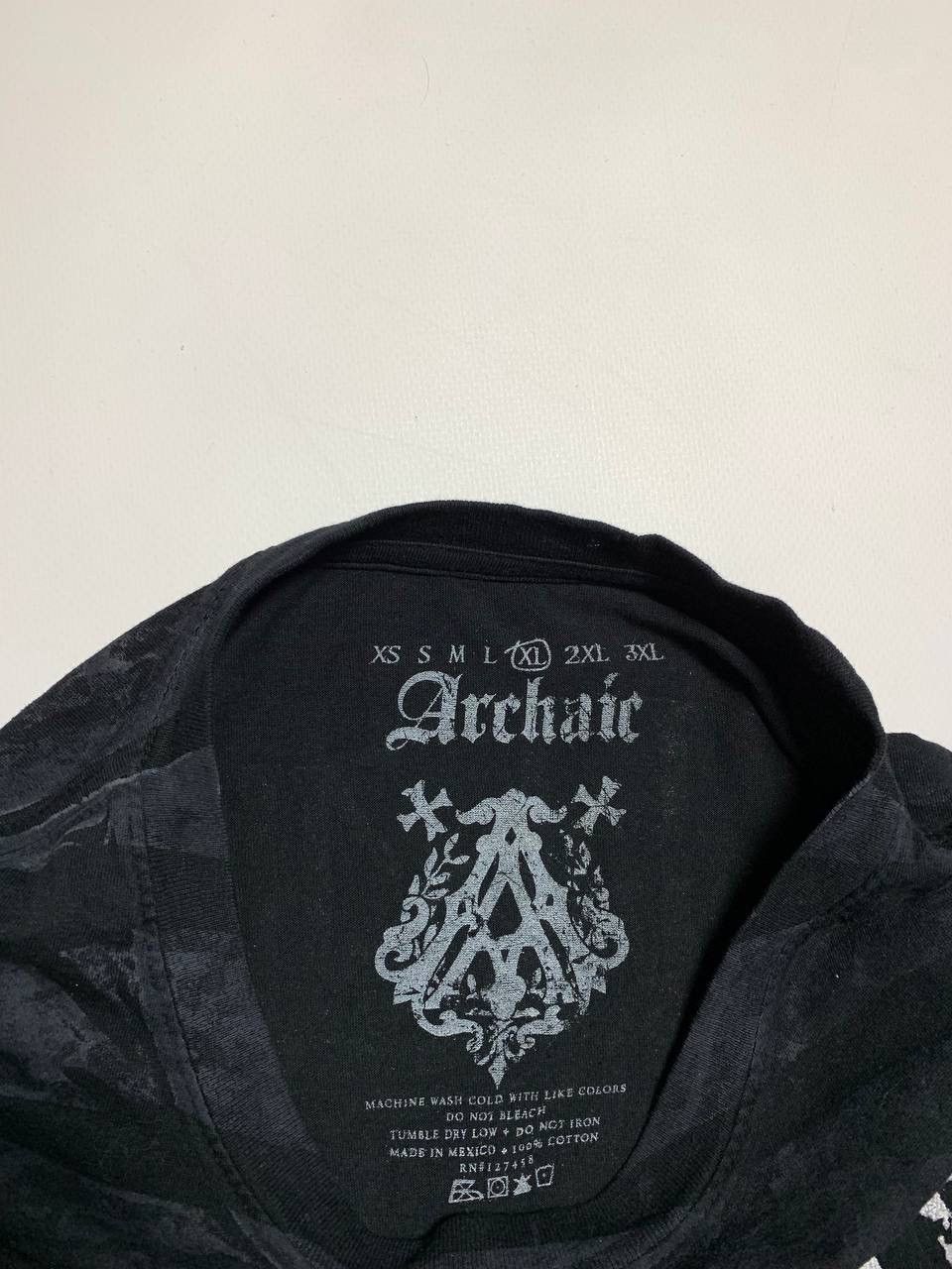 Affliction × Ed Hardy × Tapout Y2K Archaic by Affliction Graphic Rare T-shirt size xl Size US XL / EU 56 / 4 - 9 Thumbnail