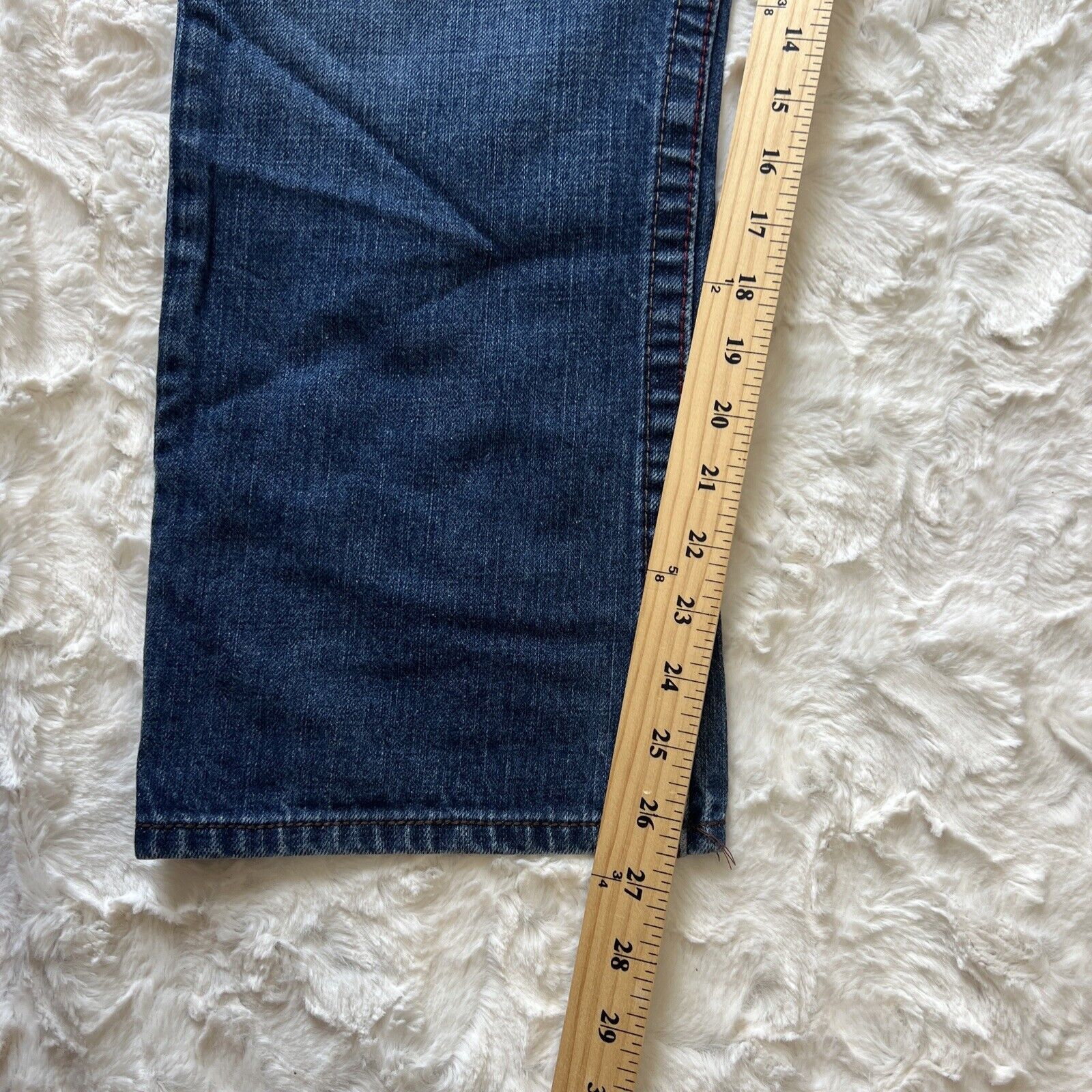True Religion True Religion Jeans Men 33x27 Straight Leg Blue Denim Size US 33 - 4 Thumbnail