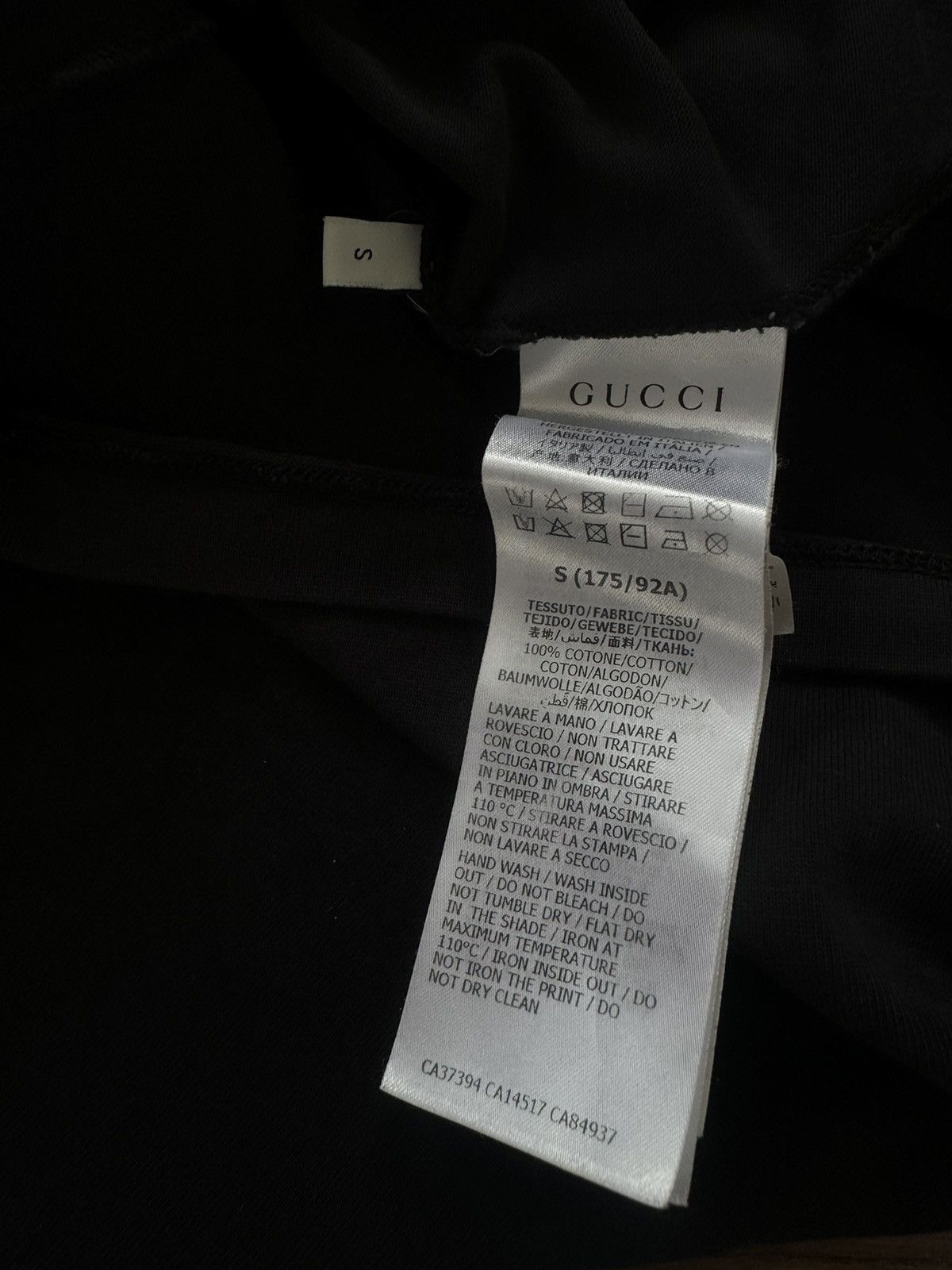 Gucci Gucci blade logo t-shirt Size US S / EU 44-46 / 1 - 4 Thumbnail