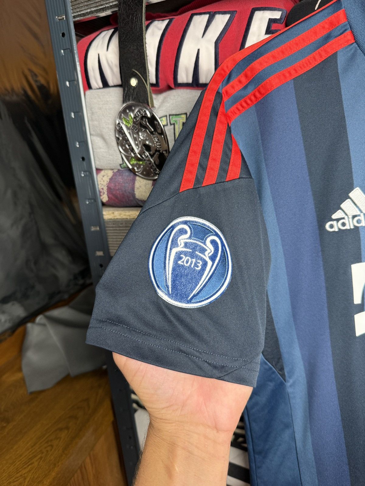 Adidas F.C Bayern Adidas FIFA 2013-2014 soccer jersey t shirt Size US M / EU 48-50 / 2 - 6 Thumbnail