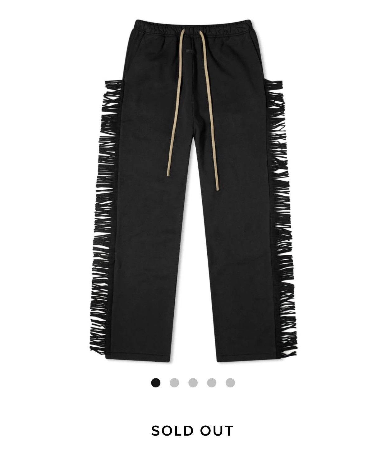Fear of God Fear of God 8th collection fringe sweatpants Size US 34 / EU 50 - 2 Thumbnail