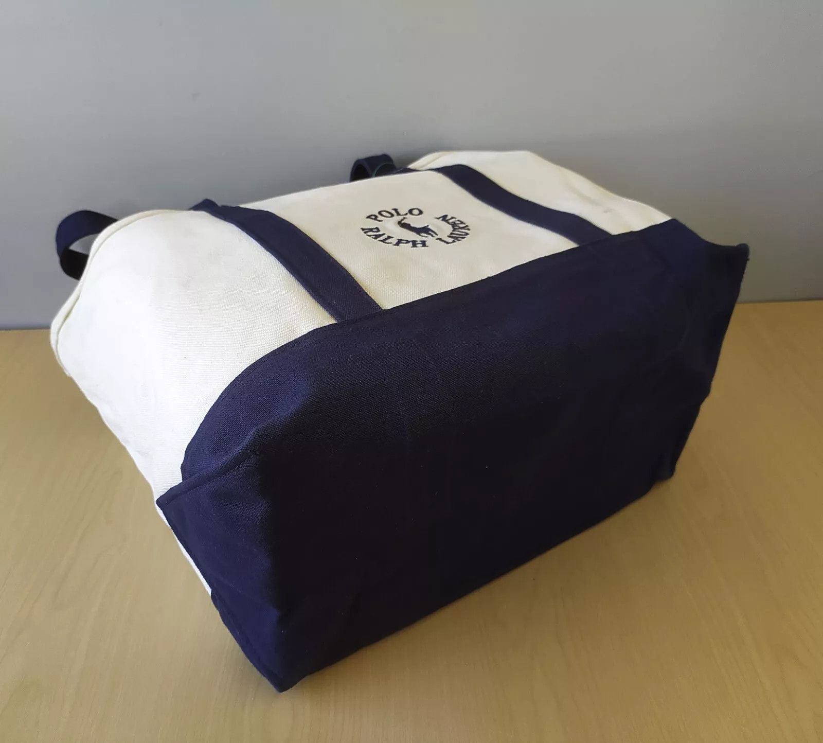 Polo Ralph Lauren Polo Ralph Lauren Logo-Embroidered Canvas Tote Bag IFD 8046 Size ONE SIZE - 9 Thumbnail