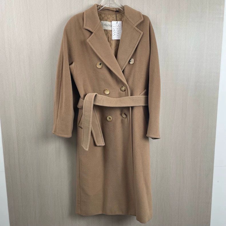 Max Mara Max Mara 101801 Camel Classic Coat Size S / US 4 / IT 40 - 1 Thumbnail