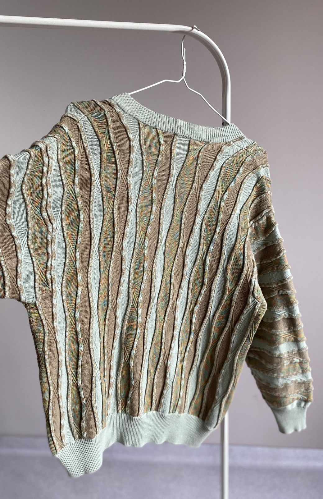 Other Vintage Knit Cardigan Coogi Style Sweater Size US M / EU 48-50 / 2 - 6 Thumbnail