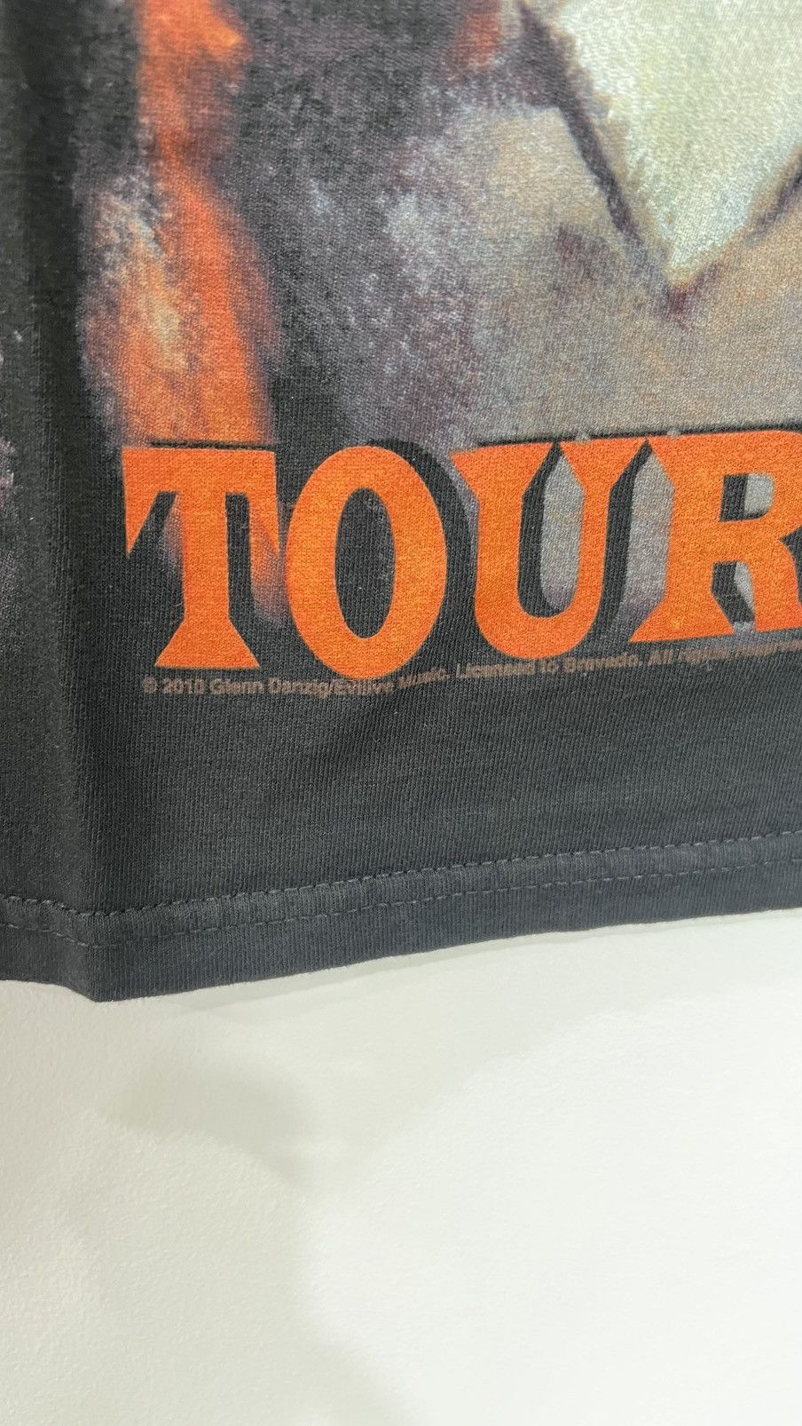 Band Tees × Vintage 2010 Danzig Blackest Of The Black Tour Tee Size XL Size US XL / EU 56 / 4 - 4 Thumbnail