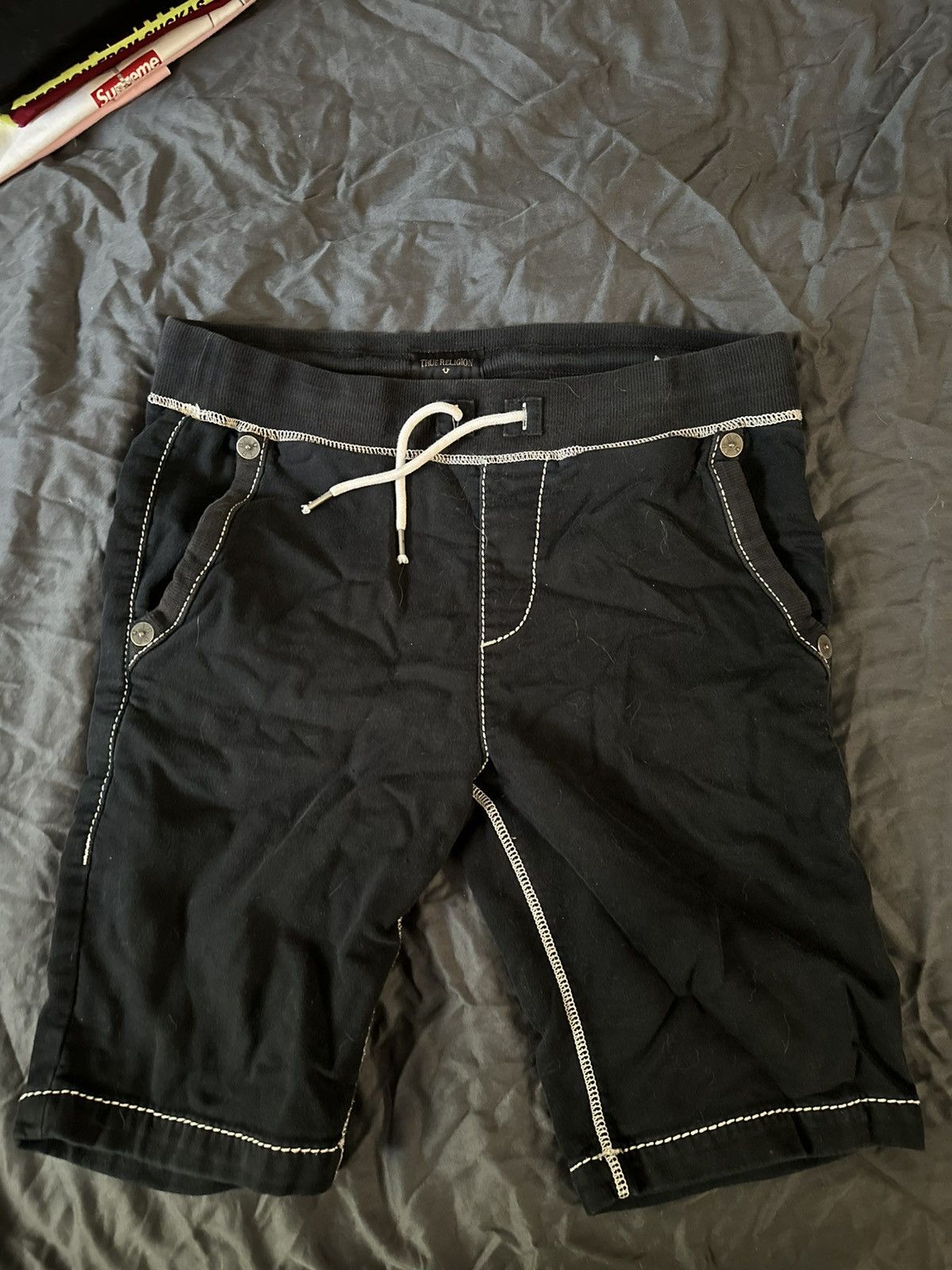 True Religion Vintage True Religion sweat shorts Size US 28 / EU 44 - 2 Thumbnail