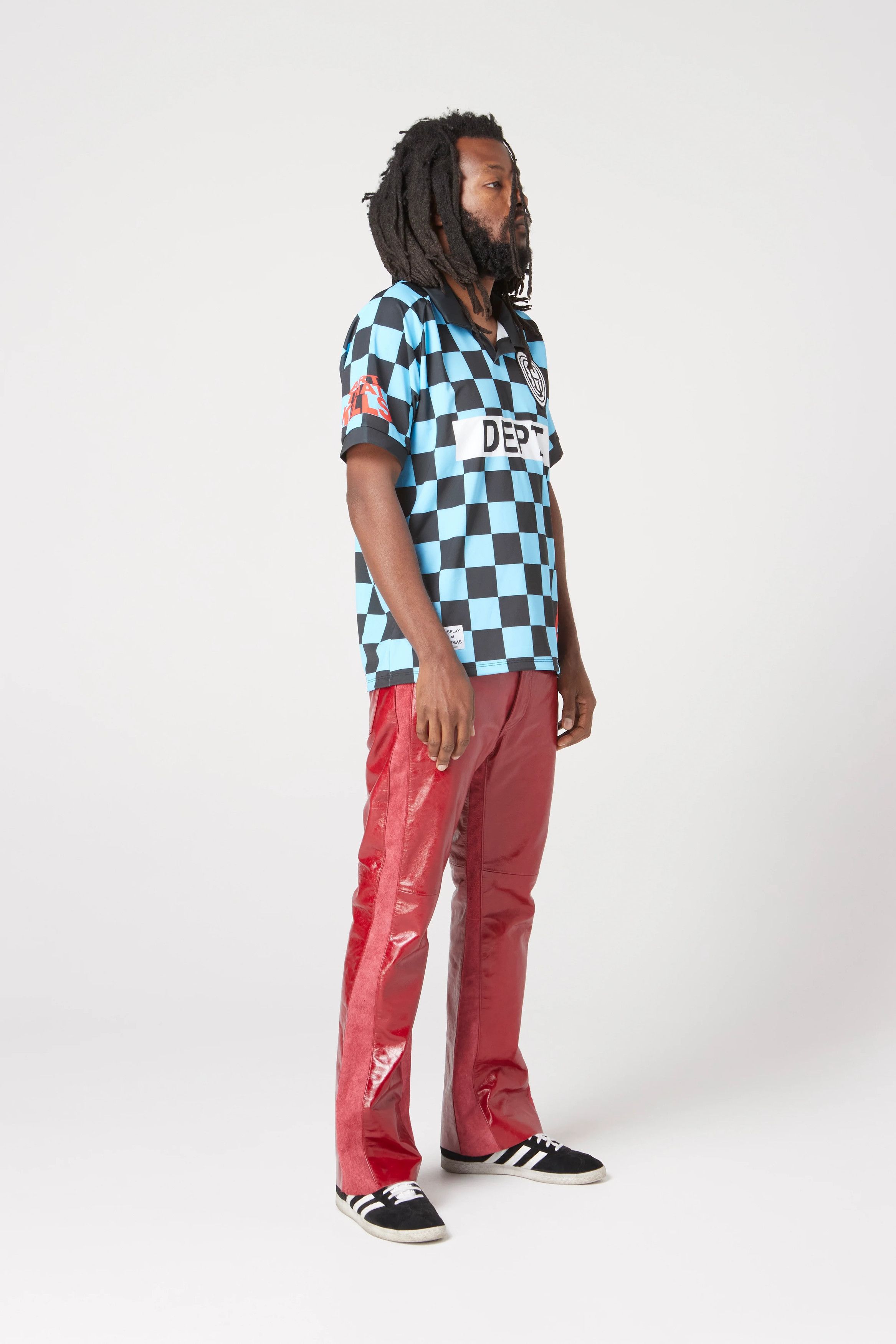 Gallery Dept. o1mle0725 Alvarado Soccer Jersey Check Polo Shirt Multicolor Size US XL / EU 56 / 4 - 3 Thumbnail