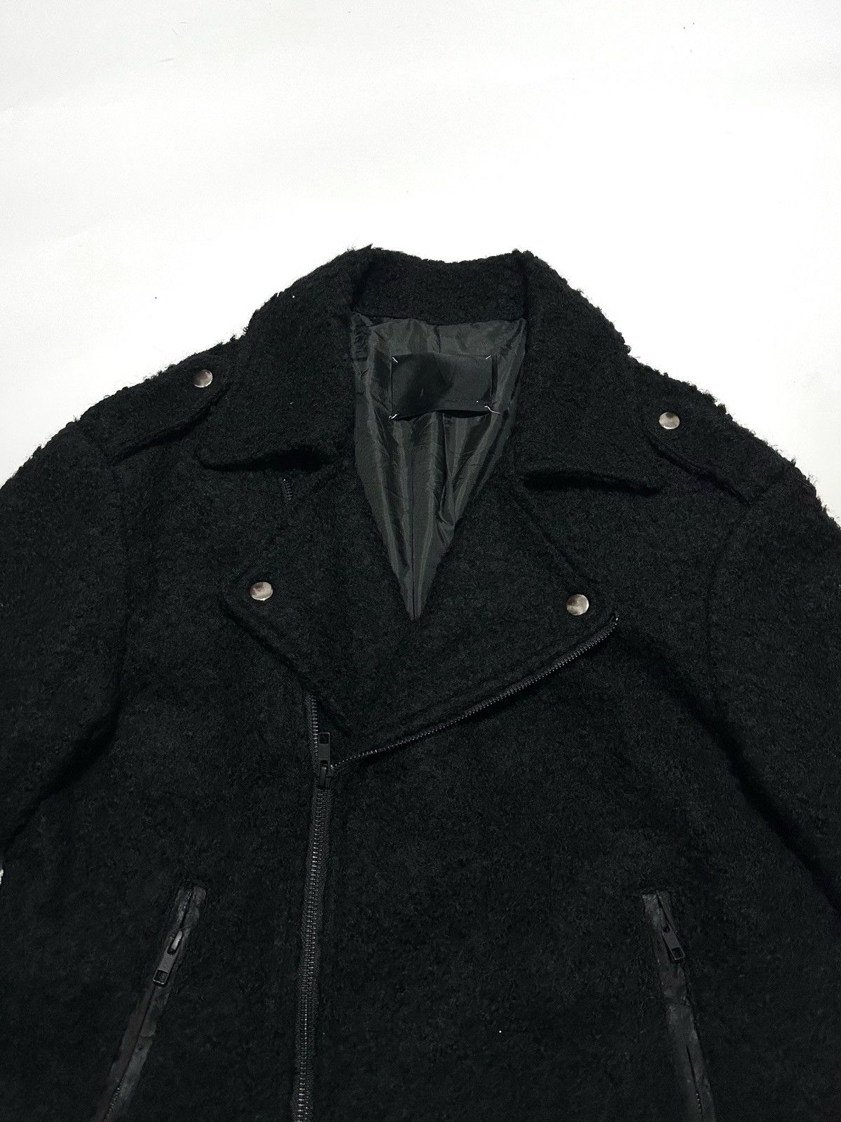 14th Addiction JAPANESE WOOL ASYMMETRICAL JEANASIS JACKET Size US M / EU 48-50 / 2 - 5 Thumbnail
