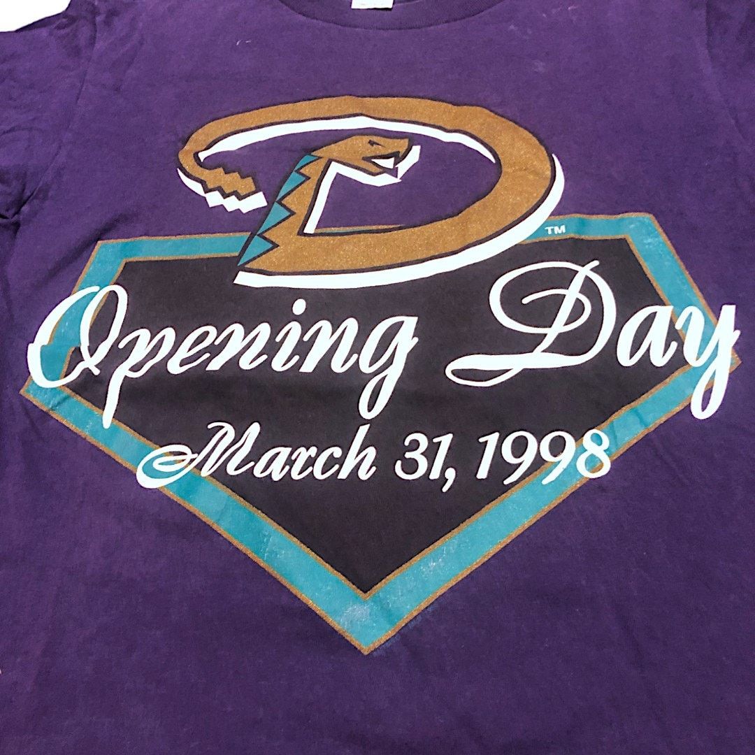 Lee × MLB Arizona Diamondbacks Opening Day 1998 Purple Shirt - Kids Lg Size US S / EU 44-46 / 1 - 3 Thumbnail