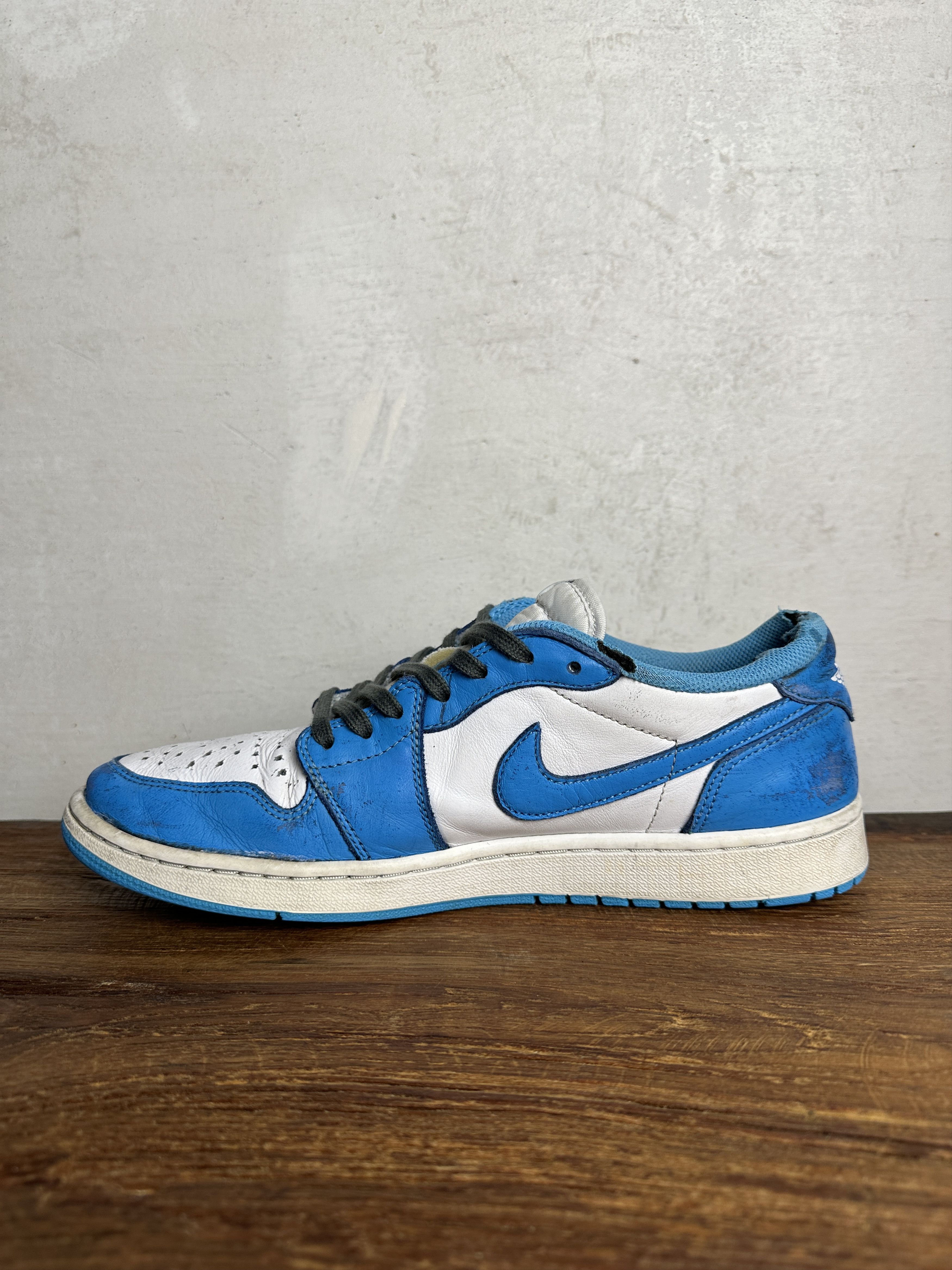 Jordan Brand Nike Air Jordan 1 Low SB Koston UNC Blue OG Sneakers Size US 10.5 / EU 43-44 - 3 Thumbnail