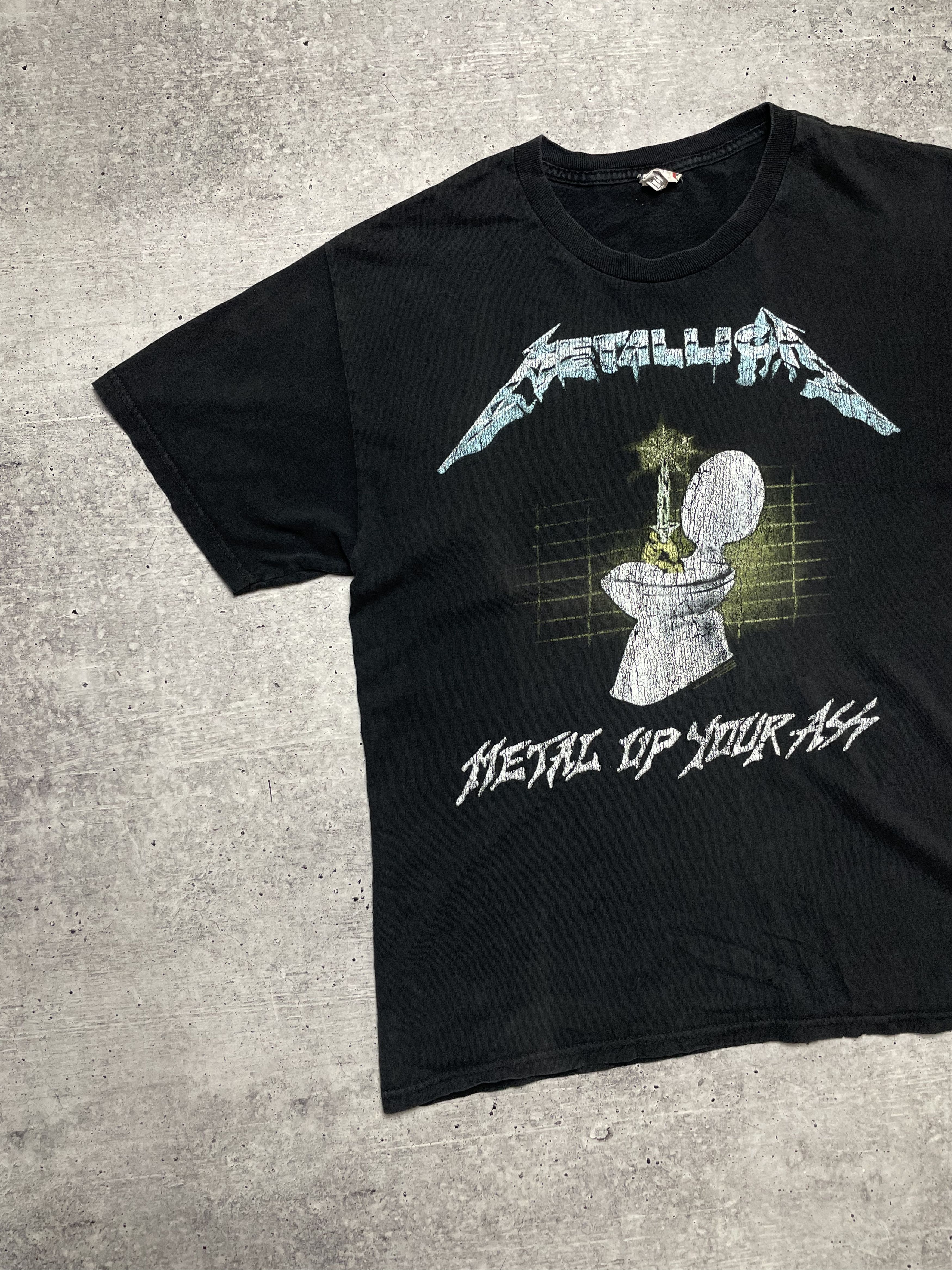 Metallica Vintage Metallica Metal Up Your Ass Tee Alstyle Tag L Size US L / EU 52-54 / 3 - 2 Thumbnail