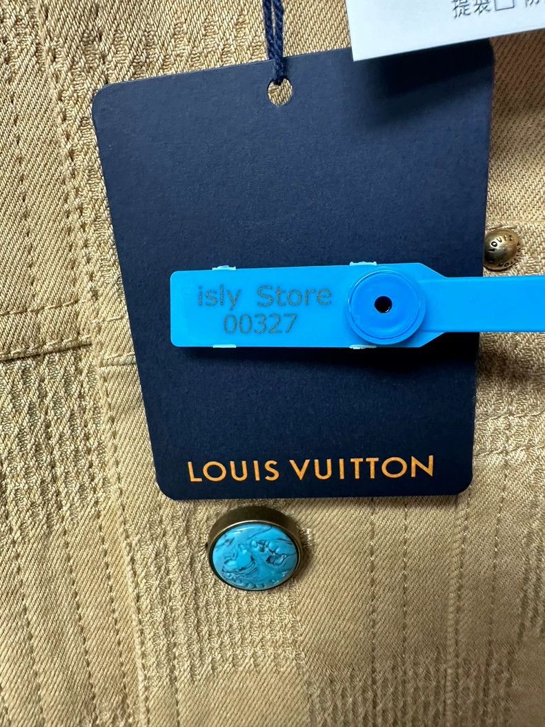 Louis Vuitton Louis Vuitton Collarless overalls casual jacket Size US M / EU 48-50 / 2 - 5 Thumbnail