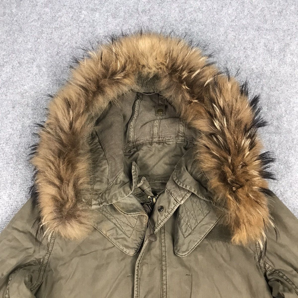If Six Was Nine × Le Grande Bleu (L.G.B.) × Tornado Mart GOA COMPANY FUR HOODIES CROPPED JACKET Size US S / EU 44-46 / 1 - 2 Thumbnail