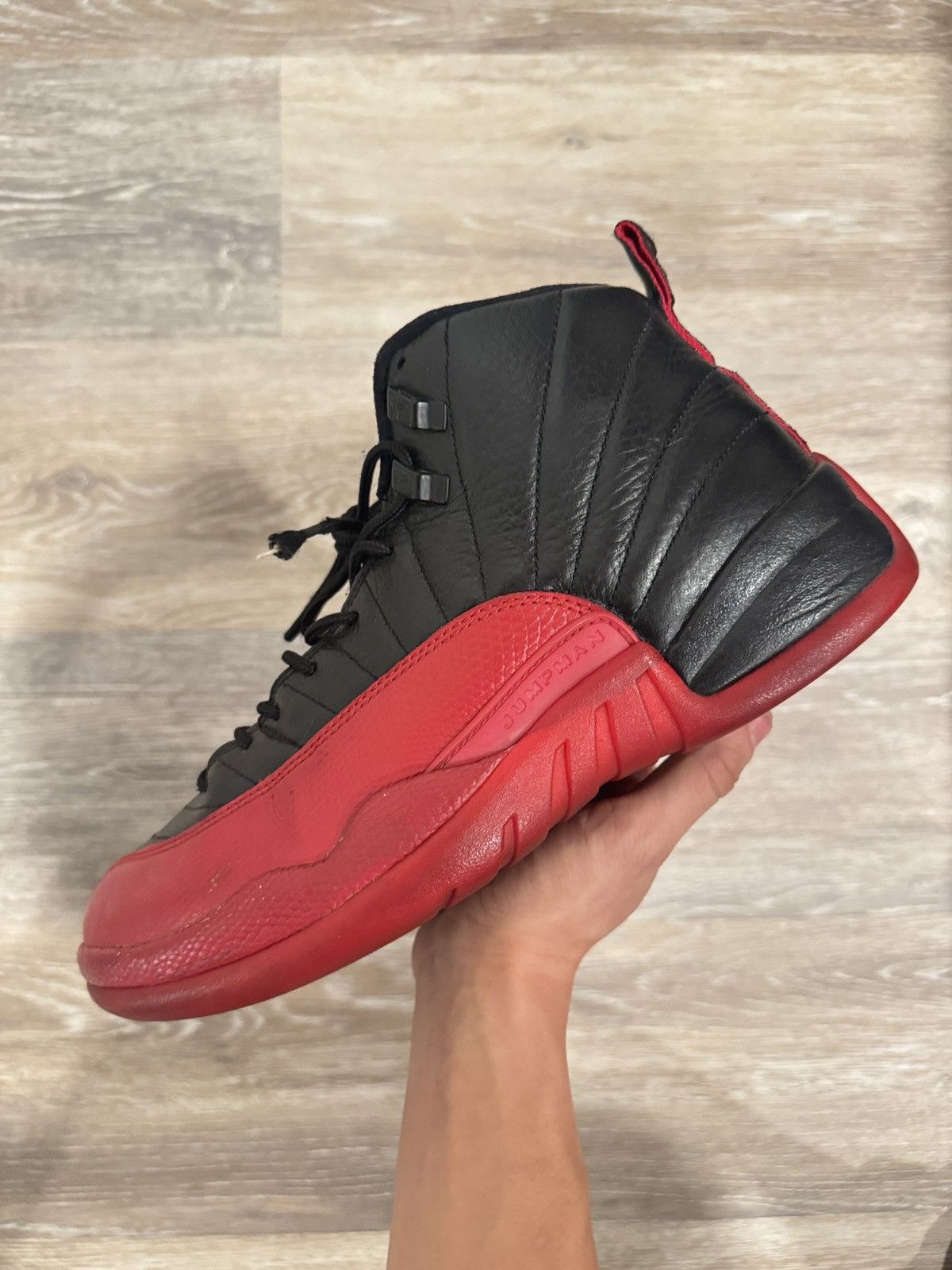 Jordan Brand Jordan 12 Flu Game | Size 9 Size US 9 / EU 42 - 1 Thumbnail