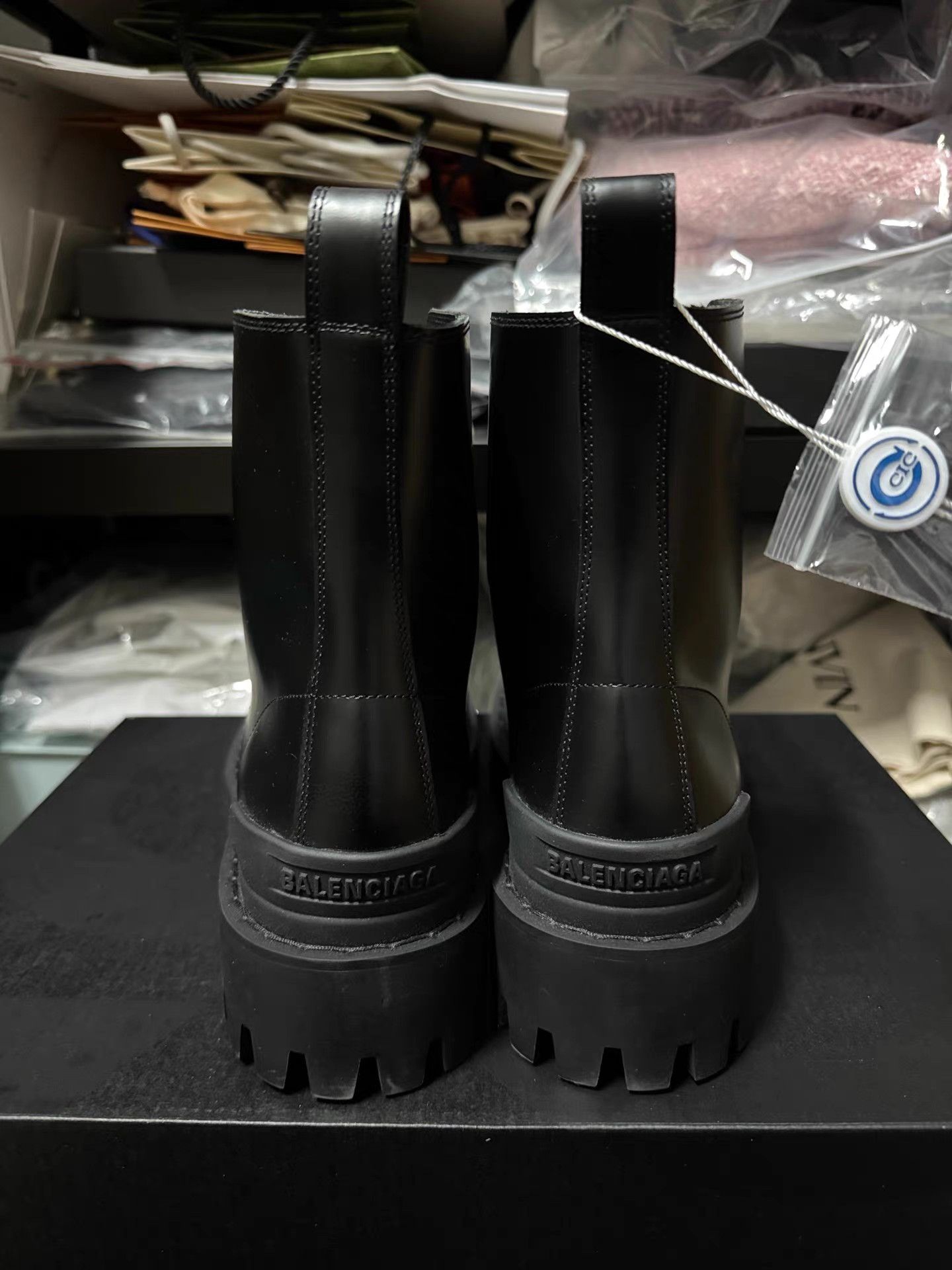 Balenciaga In Stock Balenciaga Tractor Boots K6 Size US 7 / IT 37 - 4 Thumbnail