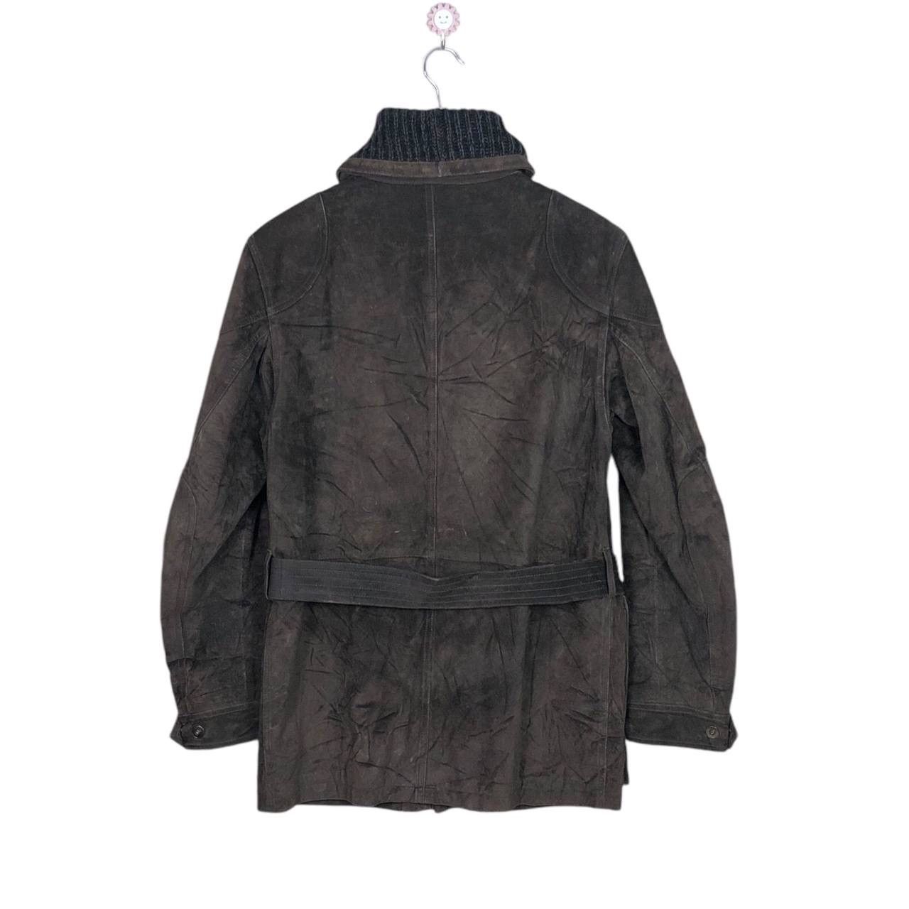 Gucci FW03 Gucci Tom Ford Belted Suede Fields Leather Jacket Size US S / EU 44-46 / 1 - 3 Thumbnail