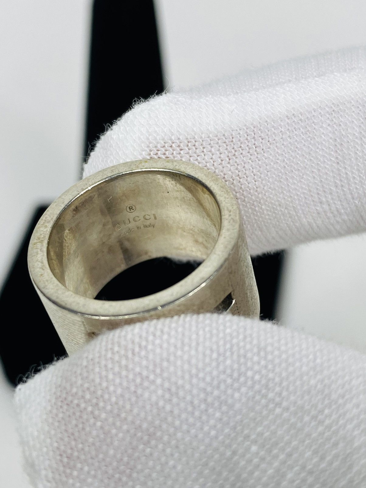 Gucci Gucci .925 Silver G Ring size IT 8 Size ONE SIZE - 3 Thumbnail