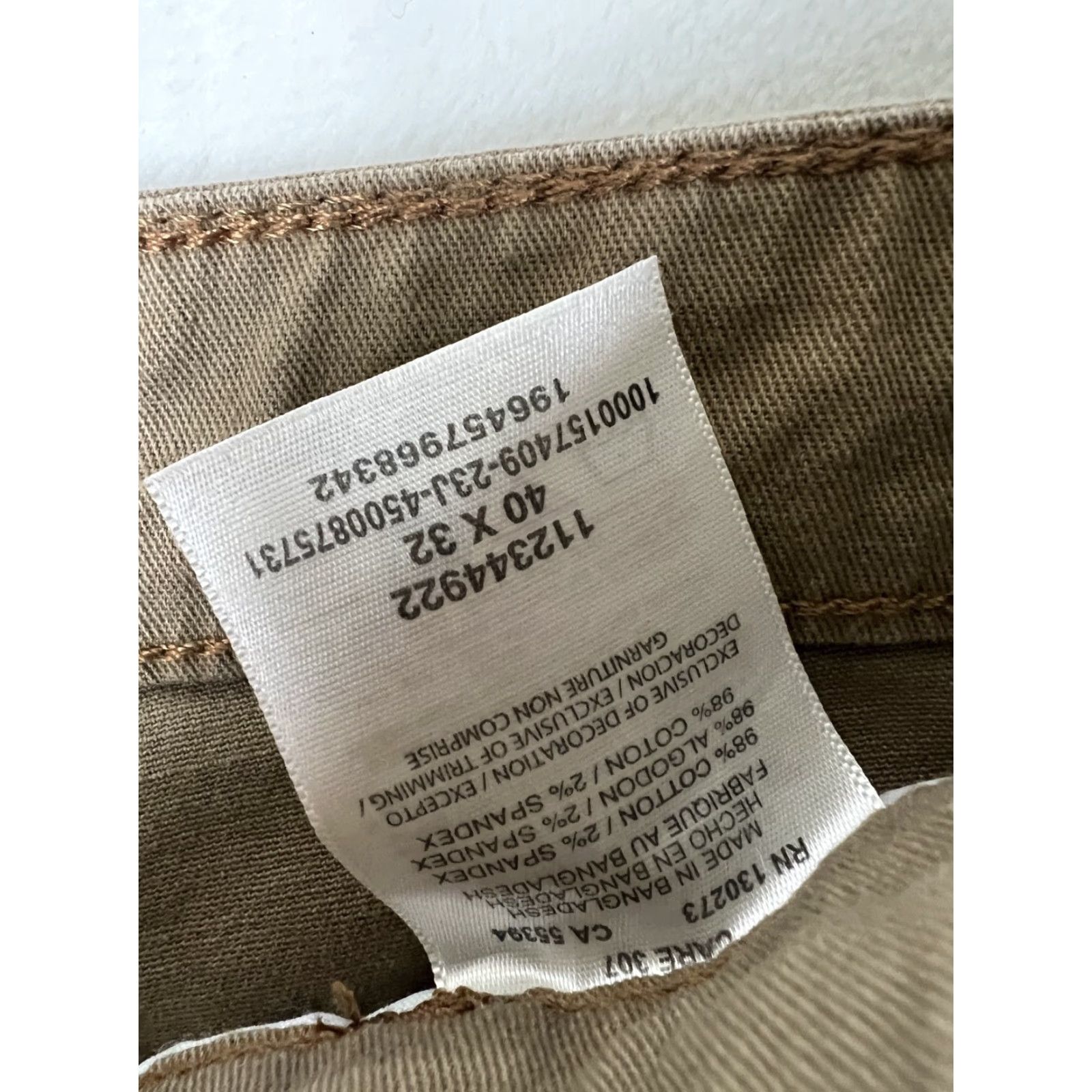 Wrangler WRANGLER Pants Mens Size 40x32 Khaki Regular Taper Cargo Utility Casual Workwear Size US 40 / EU 56 - 3 Thumbnail