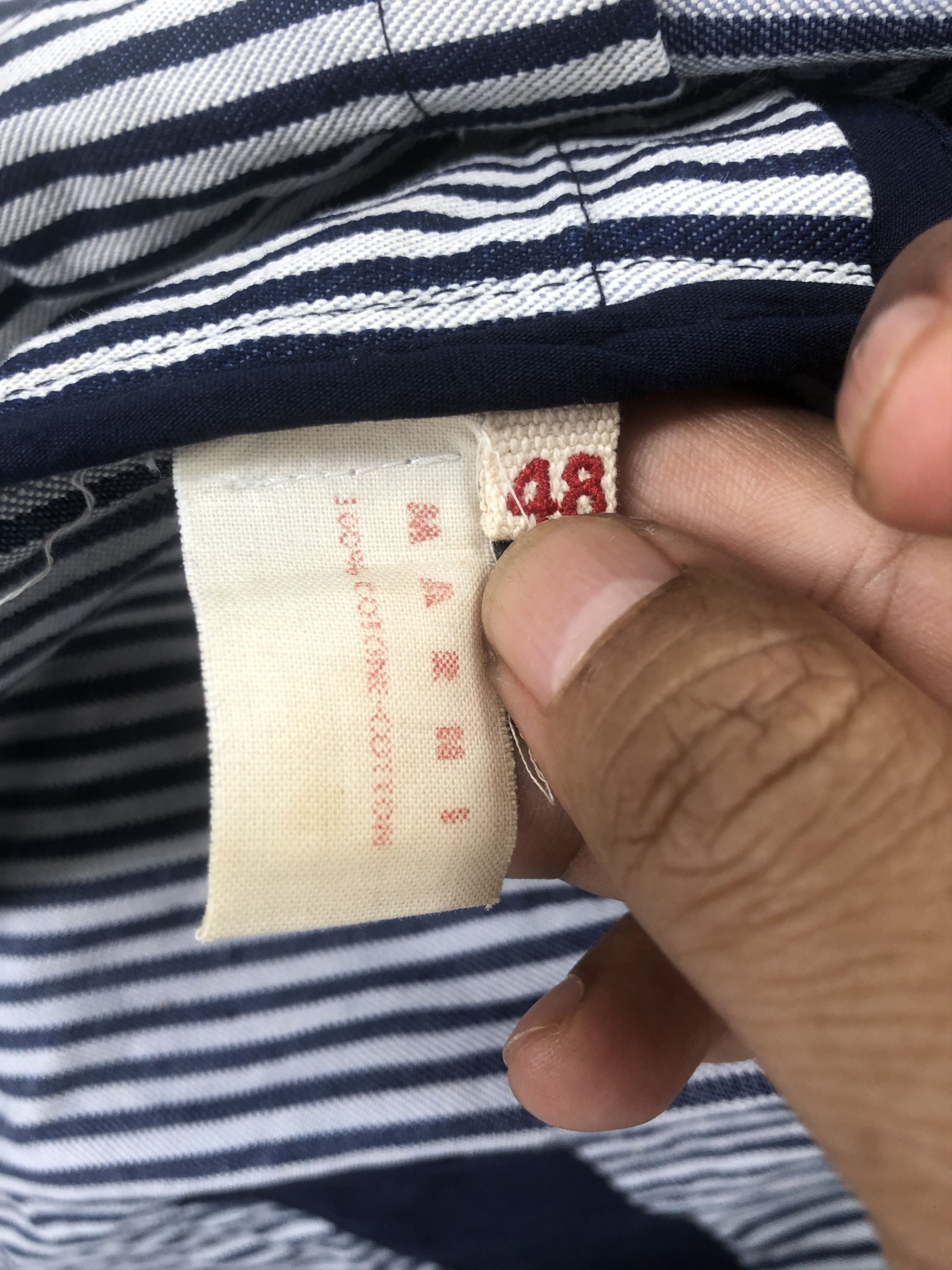 Marni MARNI Hickory Stripe Denime Jacket Size US M / EU 48-50 / 2 - 3 Thumbnail