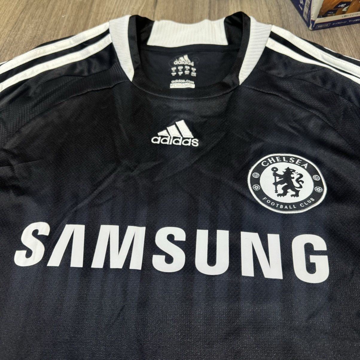 Adidas Chelsea 08/09 away shirt #10 J.Cole Size US XL / EU 56 / 4 - 3 Thumbnail