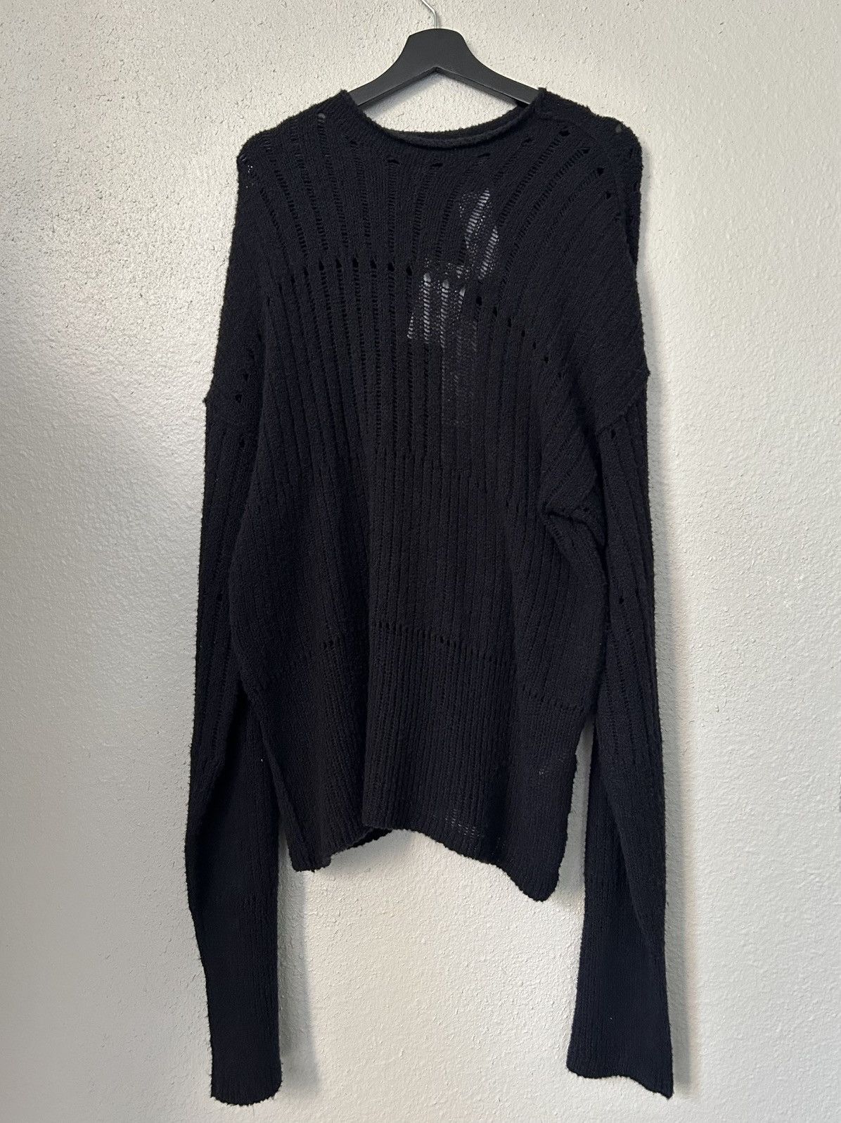 Rick Owens NEW RICK OWENS SS25 PULL SWEATER Size US L / EU 52-54 / 3 - 1 Thumbnail
