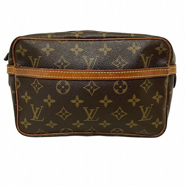 Louis Vuitton Louis Vuitton Louis Vuitton Compiegne Monogram Clutch Bag Textile Clutch Bag M51847 DUTY FREE for USA Size ONE SIZE - 1 Thumbnail