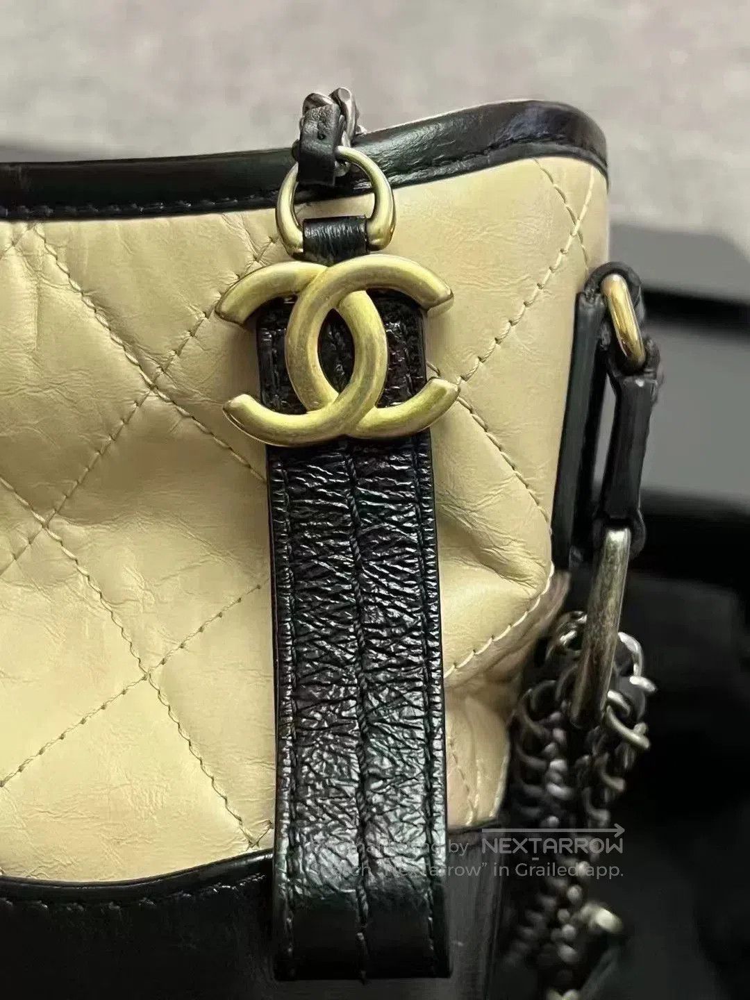 Chanel Chanel Beige Gabrielle Bag. Size ONE SIZE - 7 Thumbnail