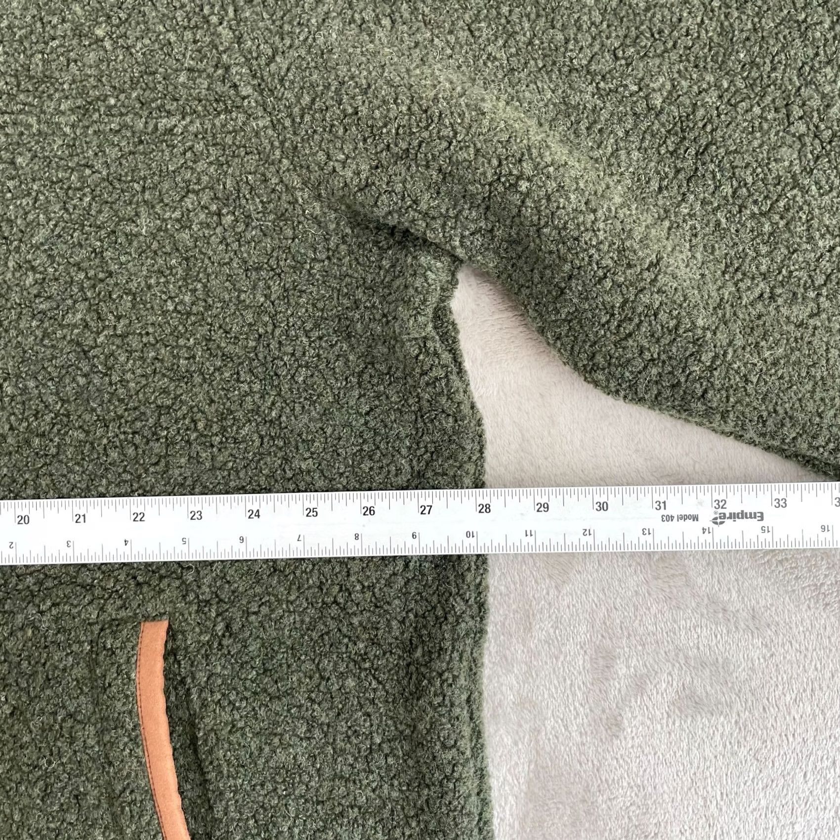 Orvis Orvis Pullover Sweater Men 2XL Green Wool Sherpa Pockets NWT Snap Neck Mock Neck Classic Outdoor Performance (All Seasons) Size US XXL / EU 58 / 5 - 5 Thumbnail