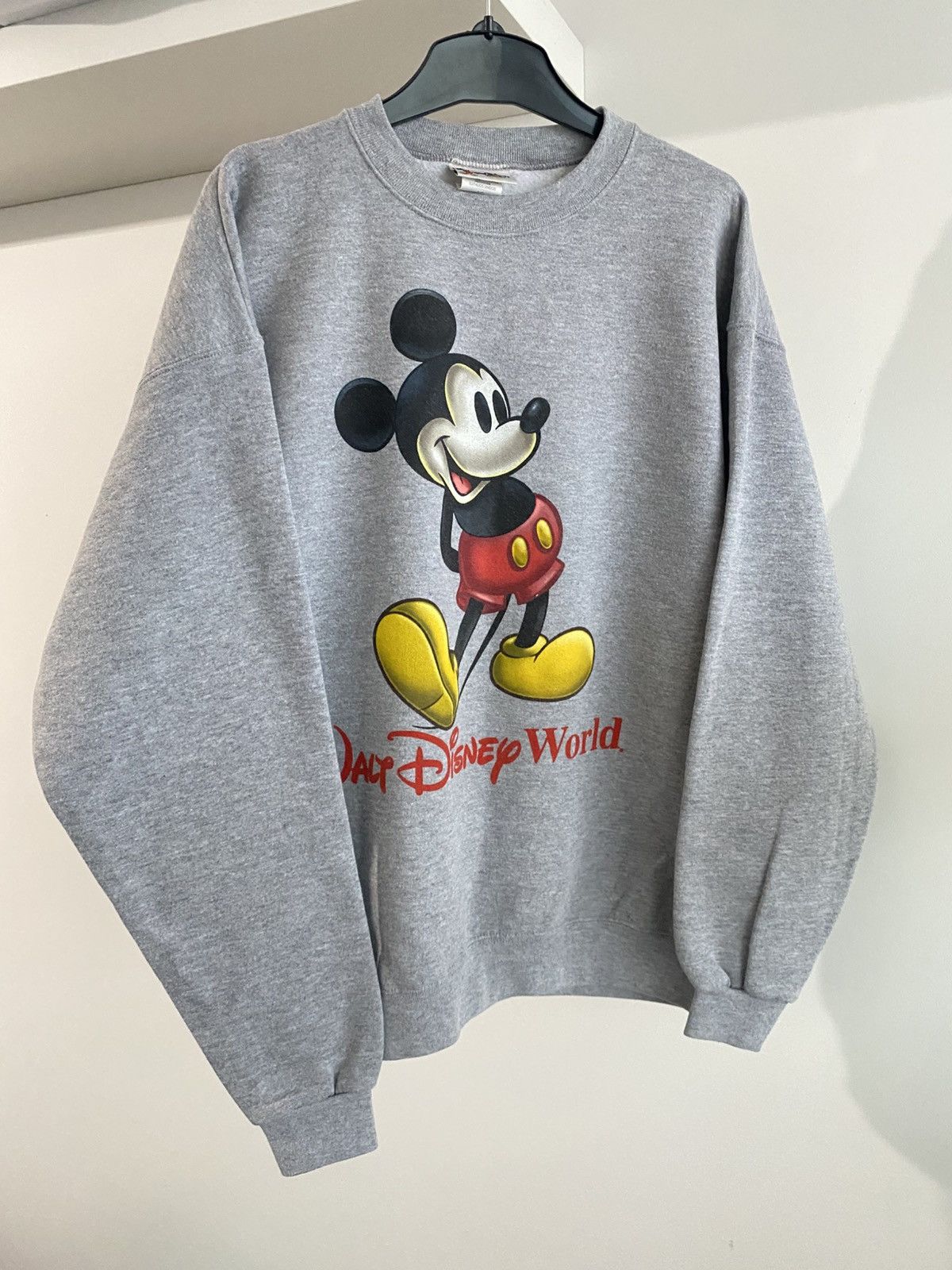 Disney × Vintage Walt Disney World Mickey Mouse L Crewneck Made in USA baggy Size US L / EU 52-54 / 3 - 8 Thumbnail