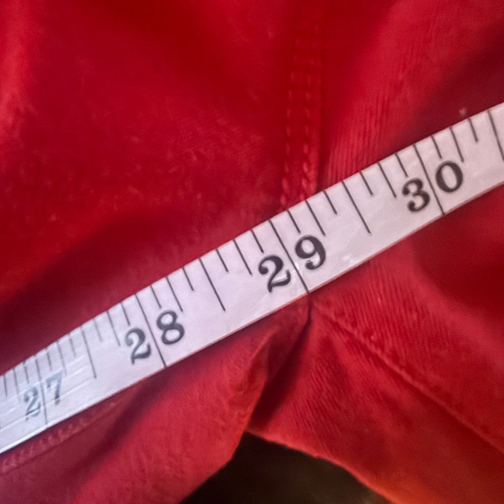 Chicos Women's Chico's red So Slimming Pants Size 0.5 Red Size 28" / US 6 / IT 42 - 9 Thumbnail