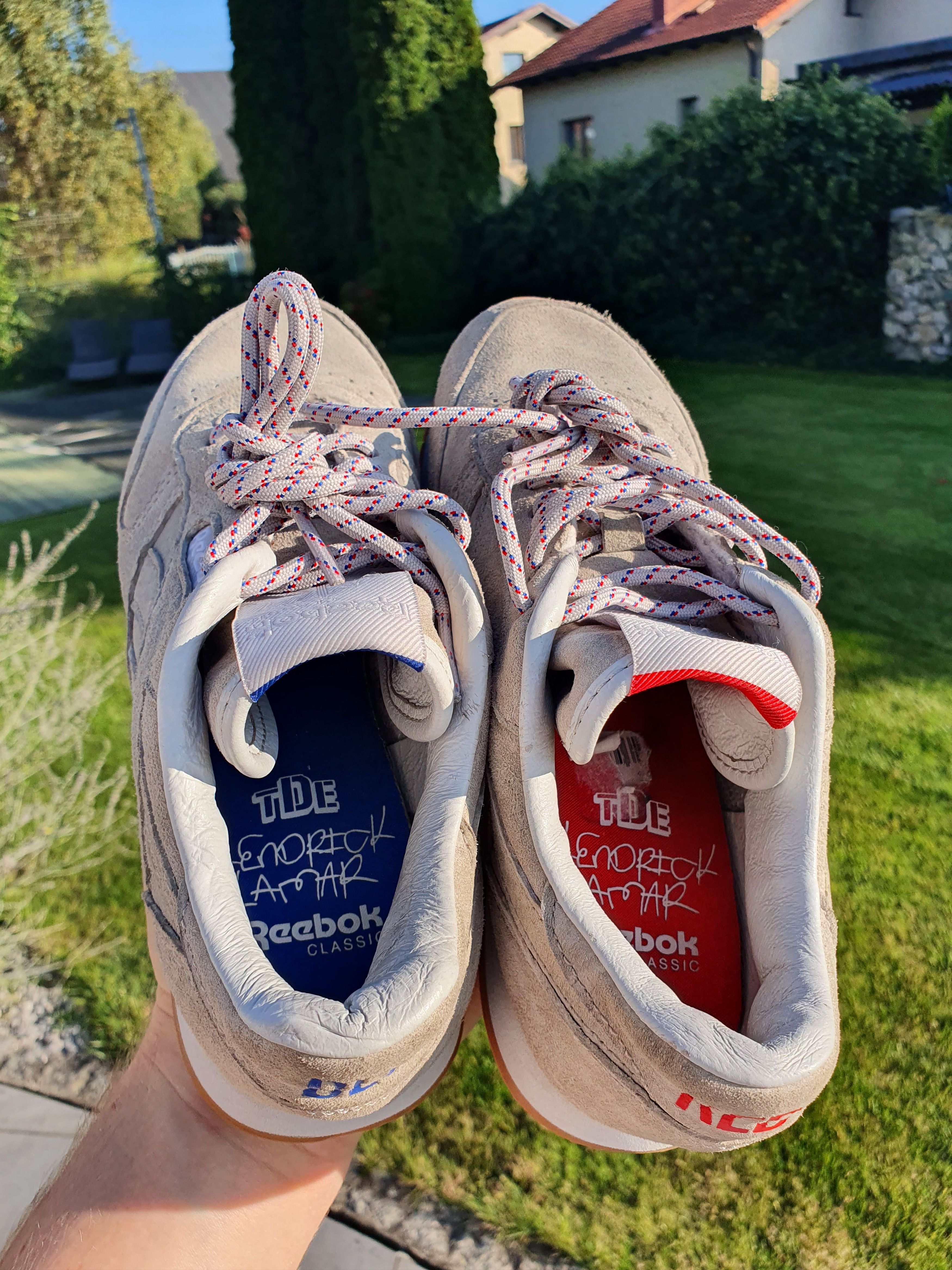 Kendrick Lamar × Reebok Rebbok Classic Leather x Kendrick Lamar Neutral TDE Size US 4.5 / IT 34.5 - 7 Thumbnail