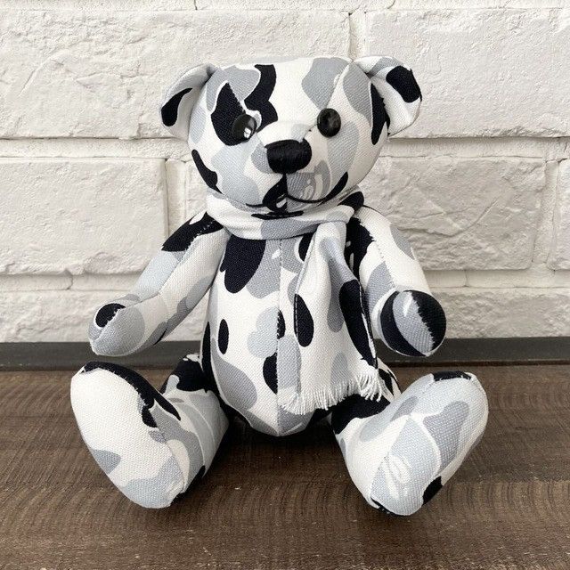 Bape BAPE CAMO Teddy Bear Plush Doll a bathing ape NIGO Size ONE SIZE - 2 Thumbnail